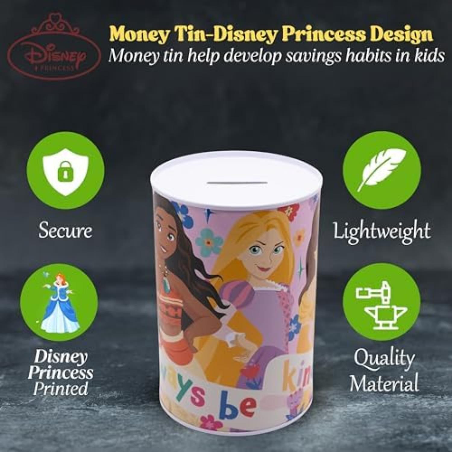 Assorted Character Metallic Money Box for Kids – Coin Savings Bank
