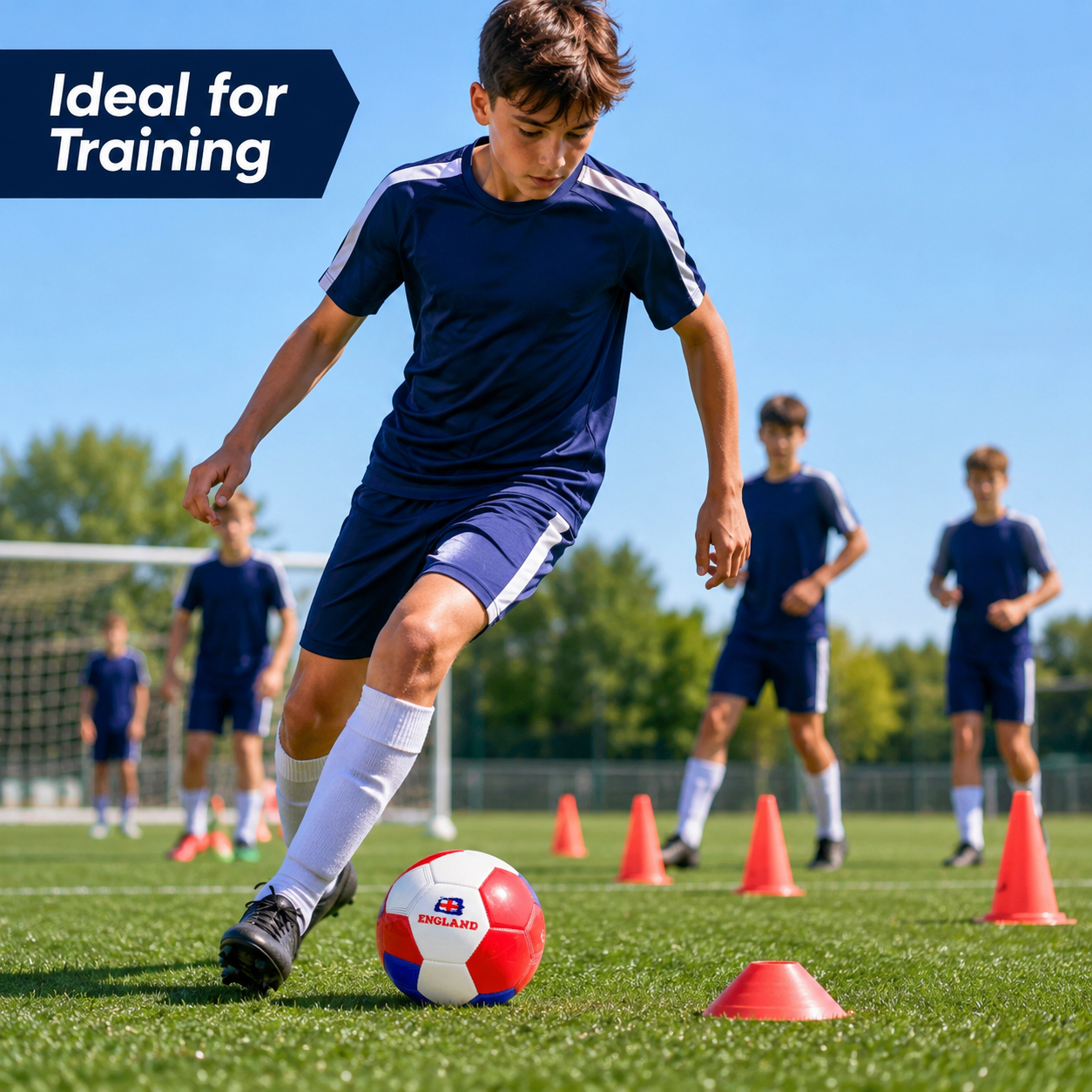 32-Panel Inflatable Football Size 5
