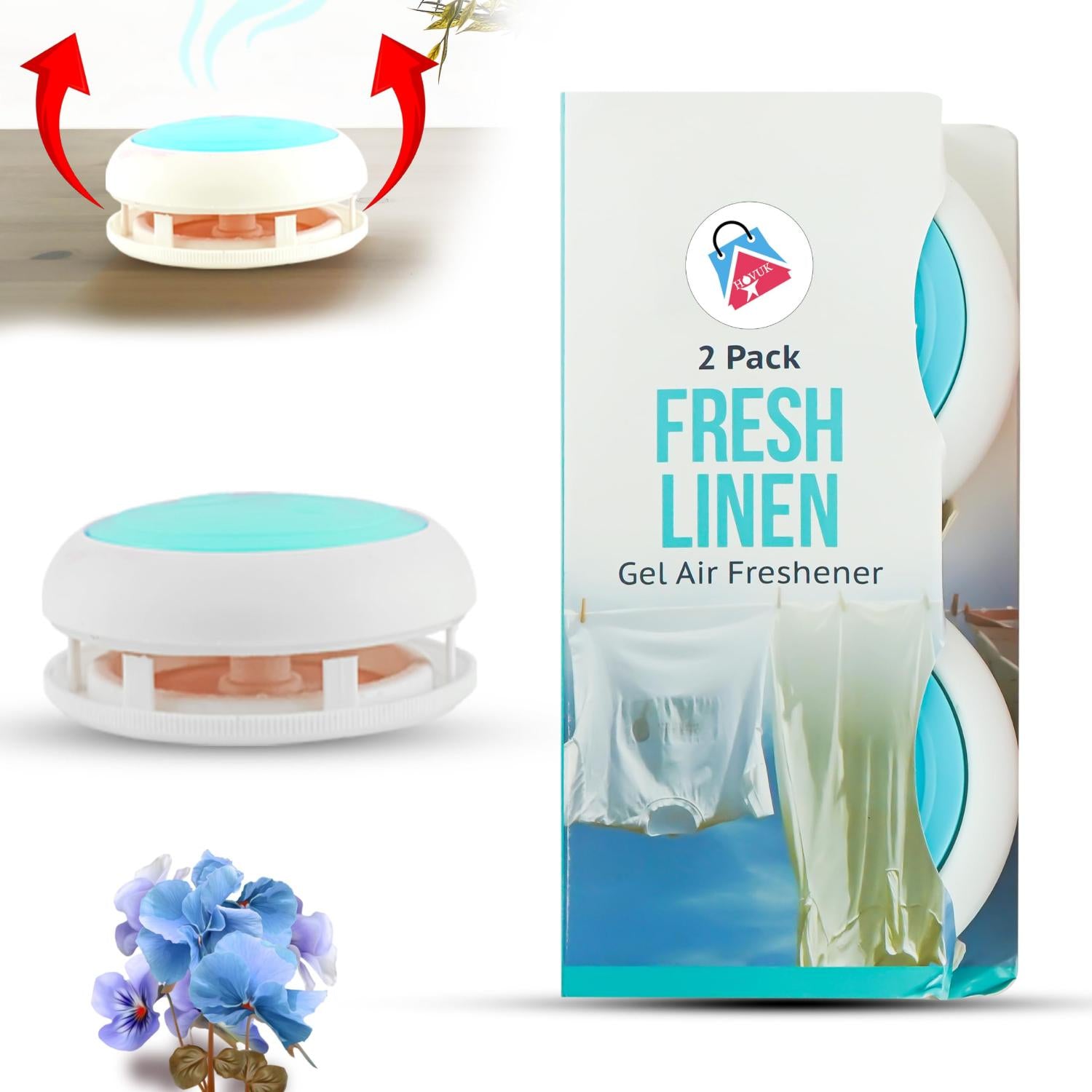 Round Gel Air Fresheners - 20g