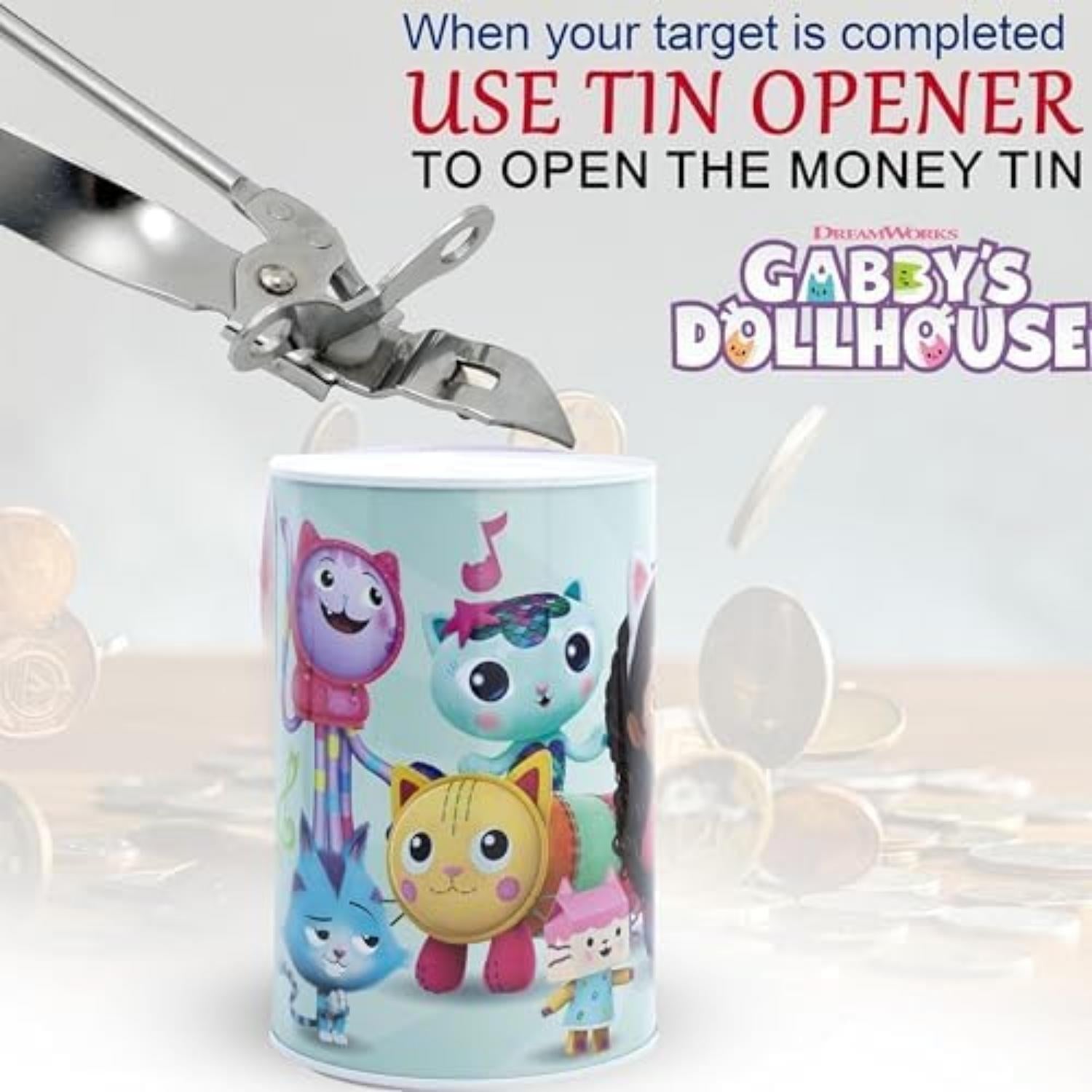 Assorted Character Metallic Money Box for Kids – Coin Savings Bank