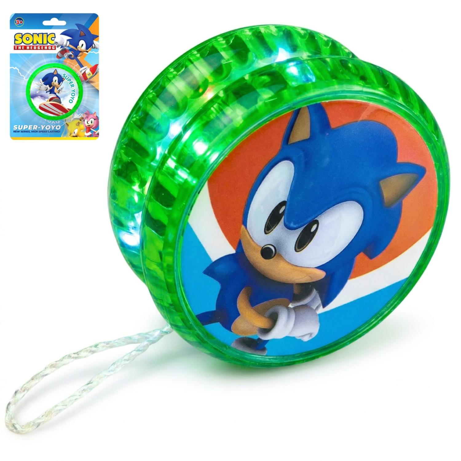 5.5cm Sonic the Hedgehog LED Light-Up YoYo Toys for Kids