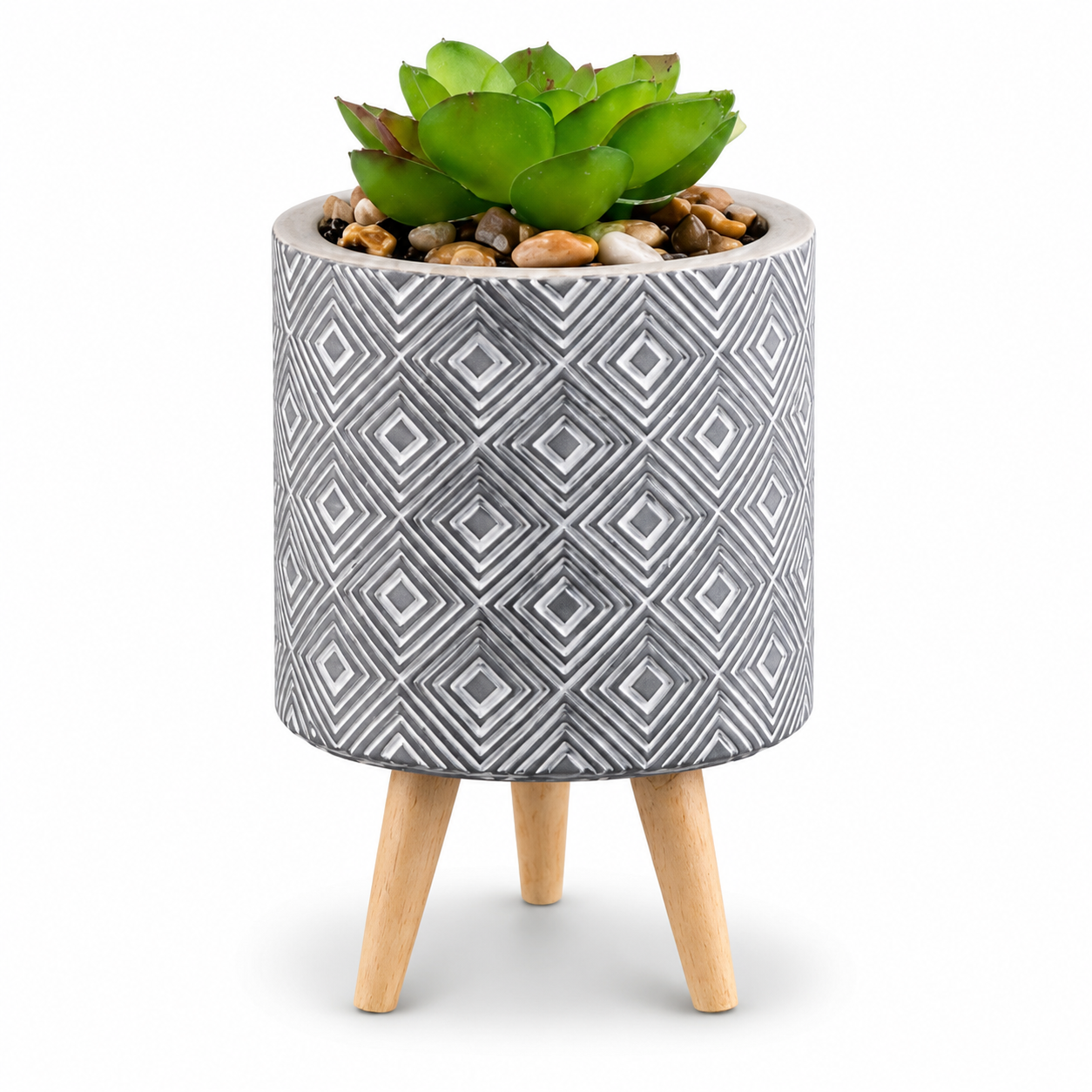 14cm Succulent Flower Pot with Legs
