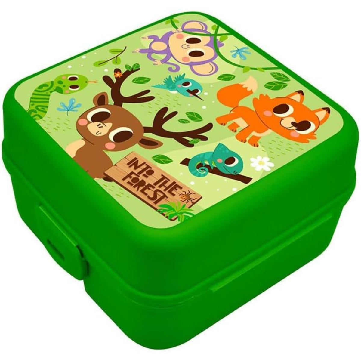 Square Lunch Box 3 Compartments - Into The Forest – view 8