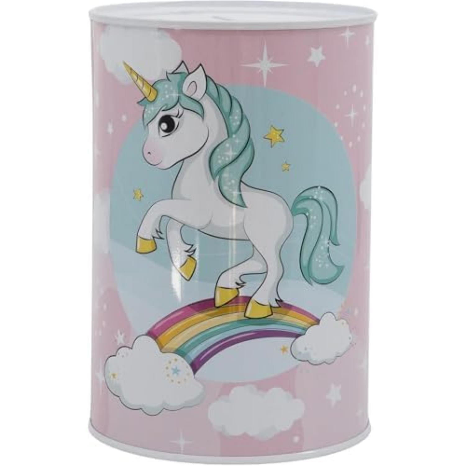 Assorted Character Metallic Money Box for Kids – Coin Savings Bank