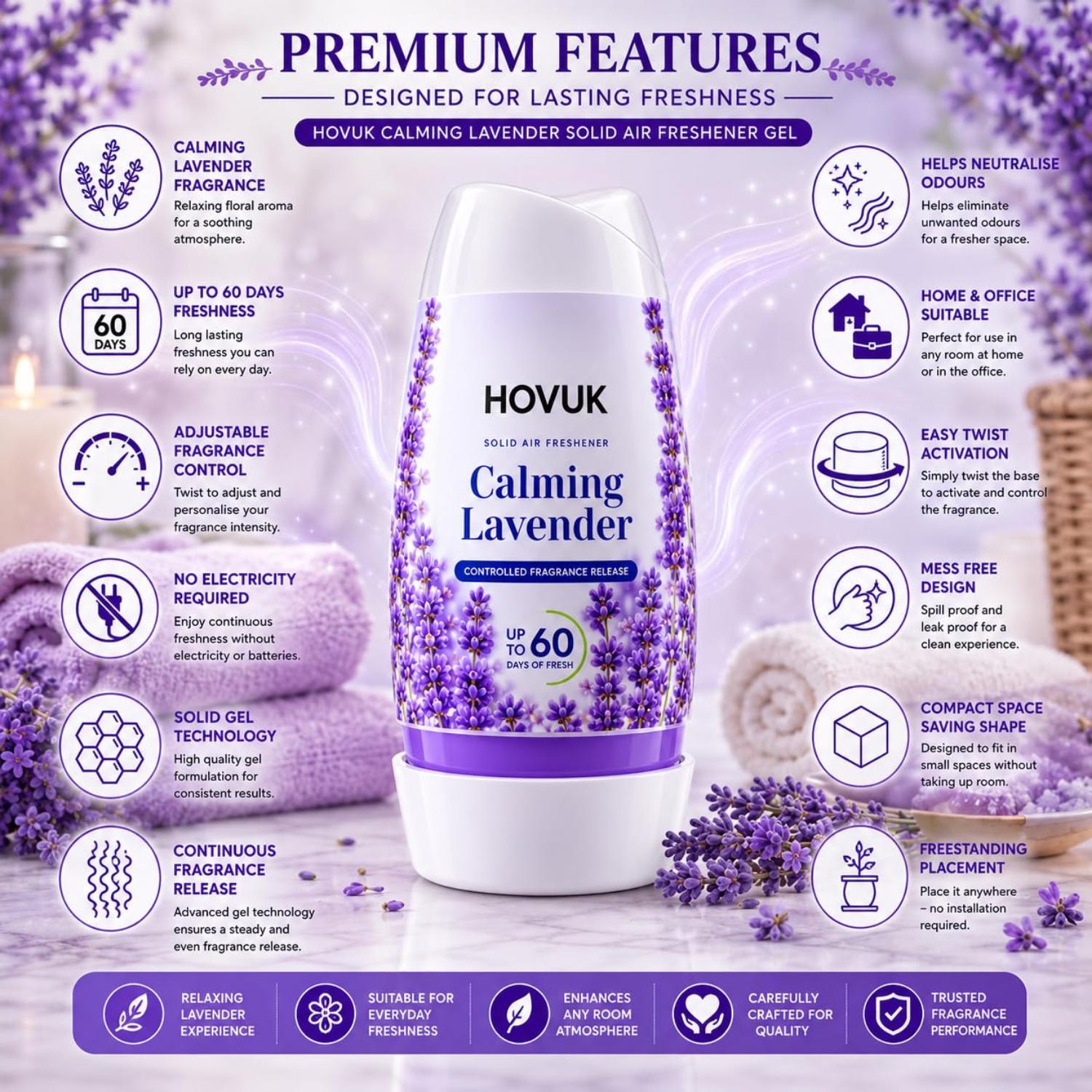 221g Gel Solid Air Fresheners