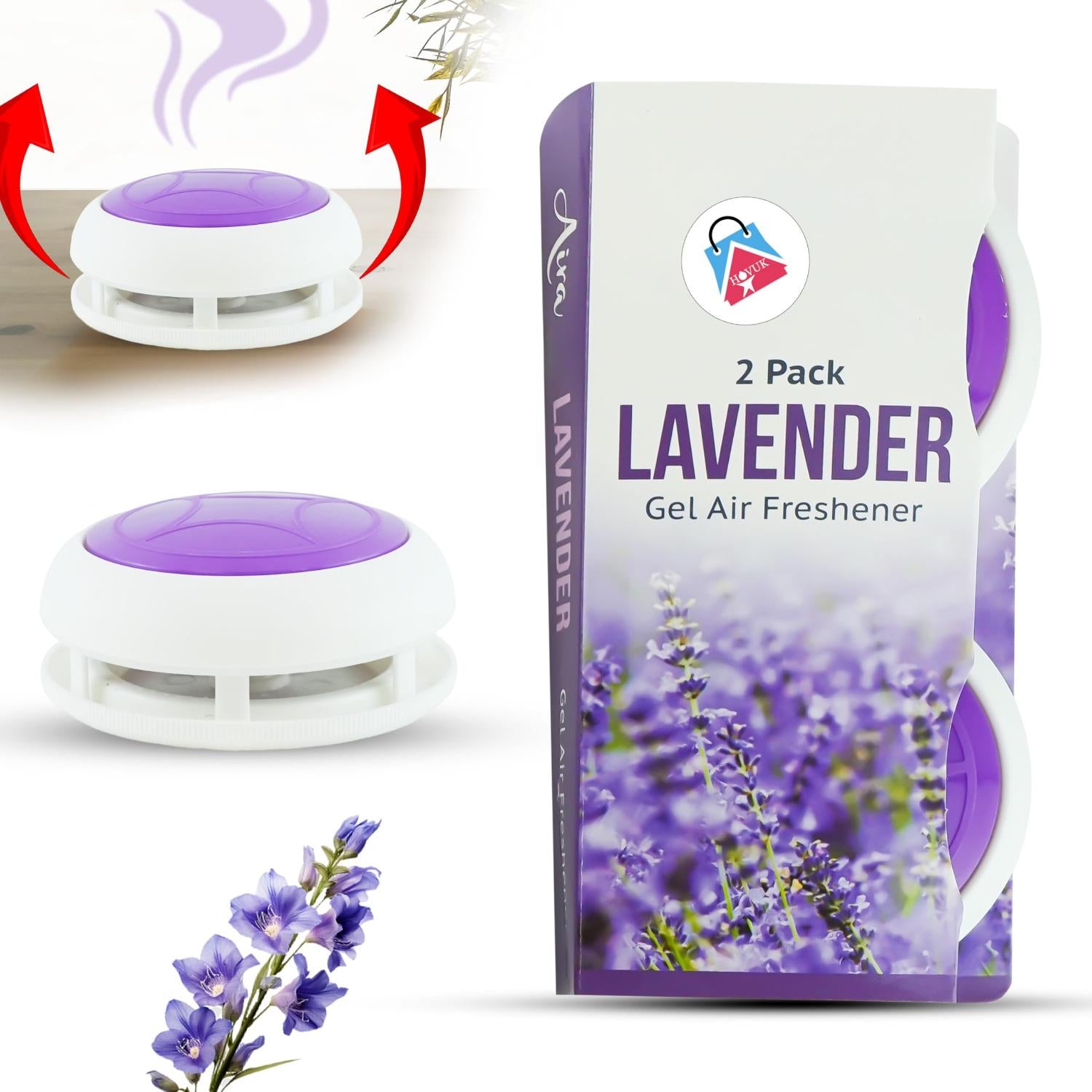 Round Gel Air Fresheners - 20g