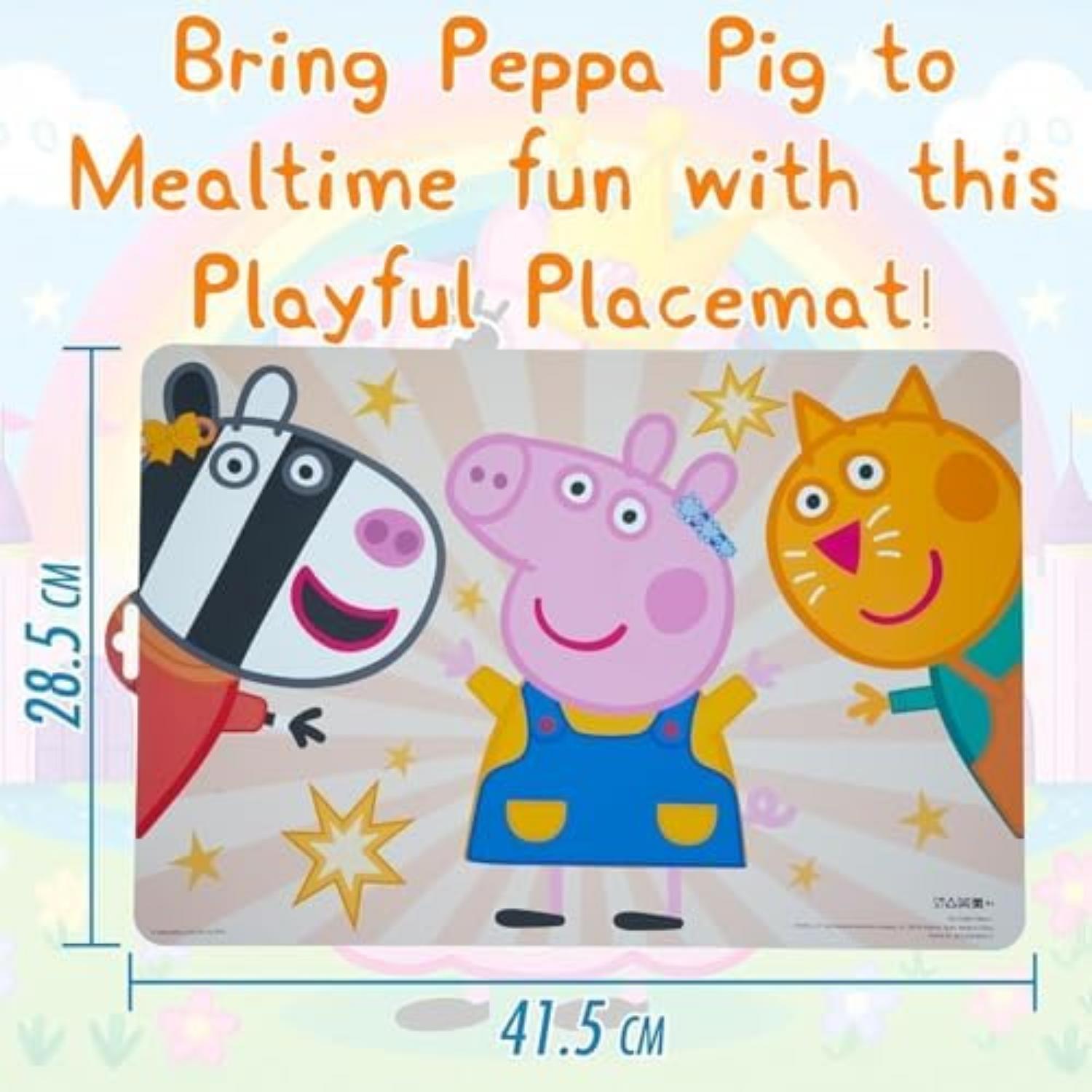 Character Kids Placemat 28.5 x 41.5cm – Durable Easy-Clean Table Mat for Mealtimes, Crafts & Activities