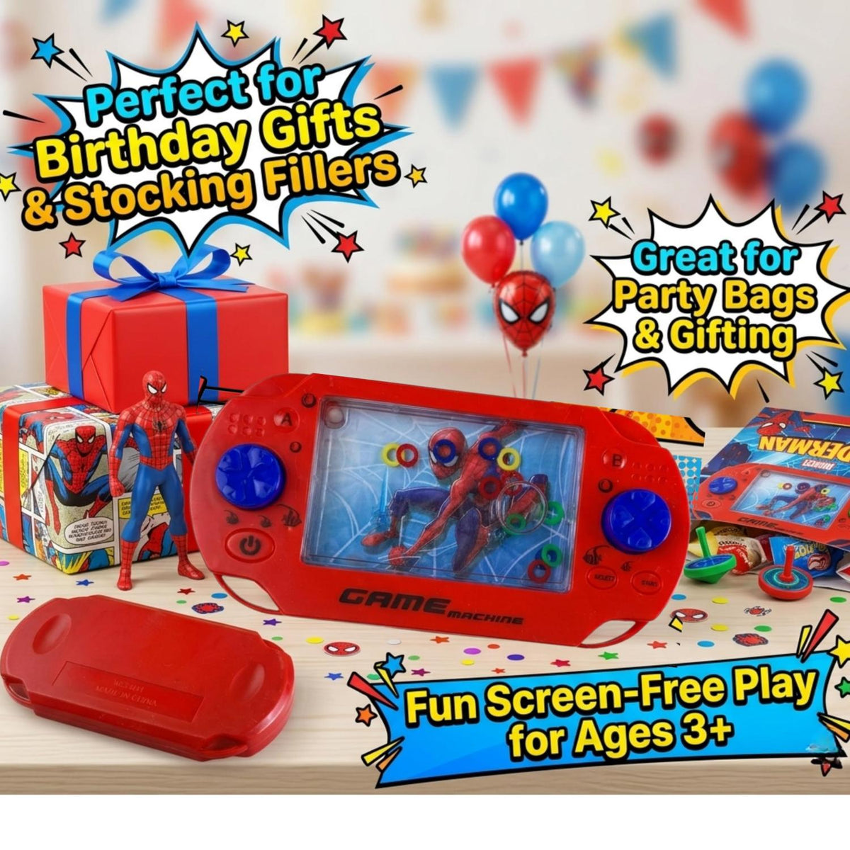 Spider-Man Kids Licensed Water Ring Game Toys – view 5