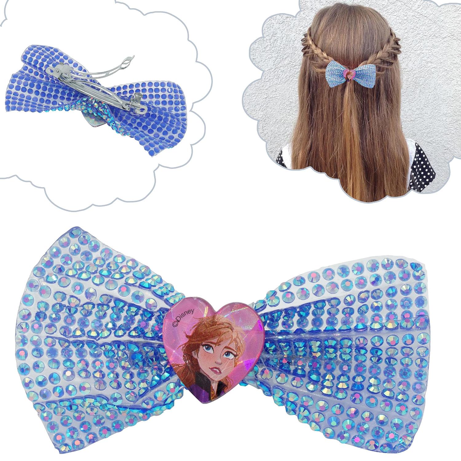 Frozen Hair Bow Clip 1pc