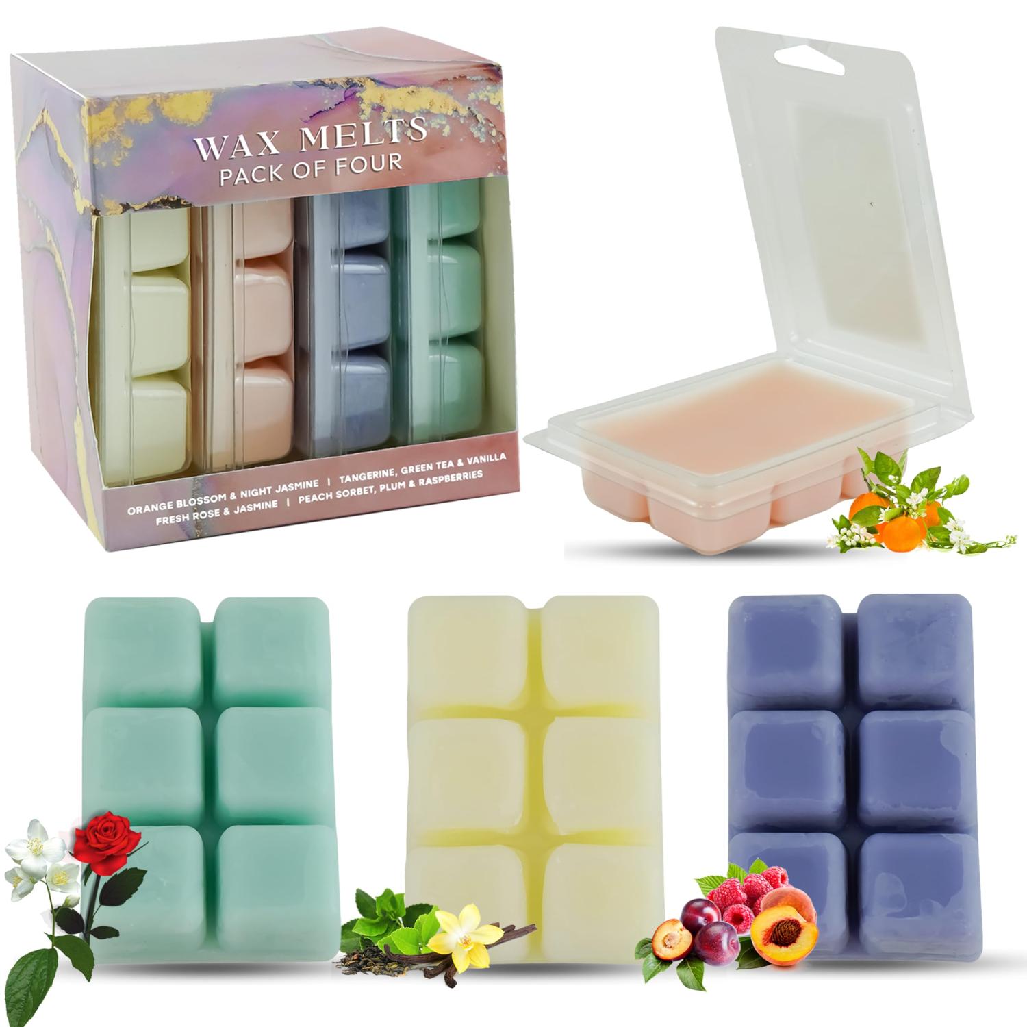 Scented Soy Wax Melts Home Fragrance Cubes Gift Set