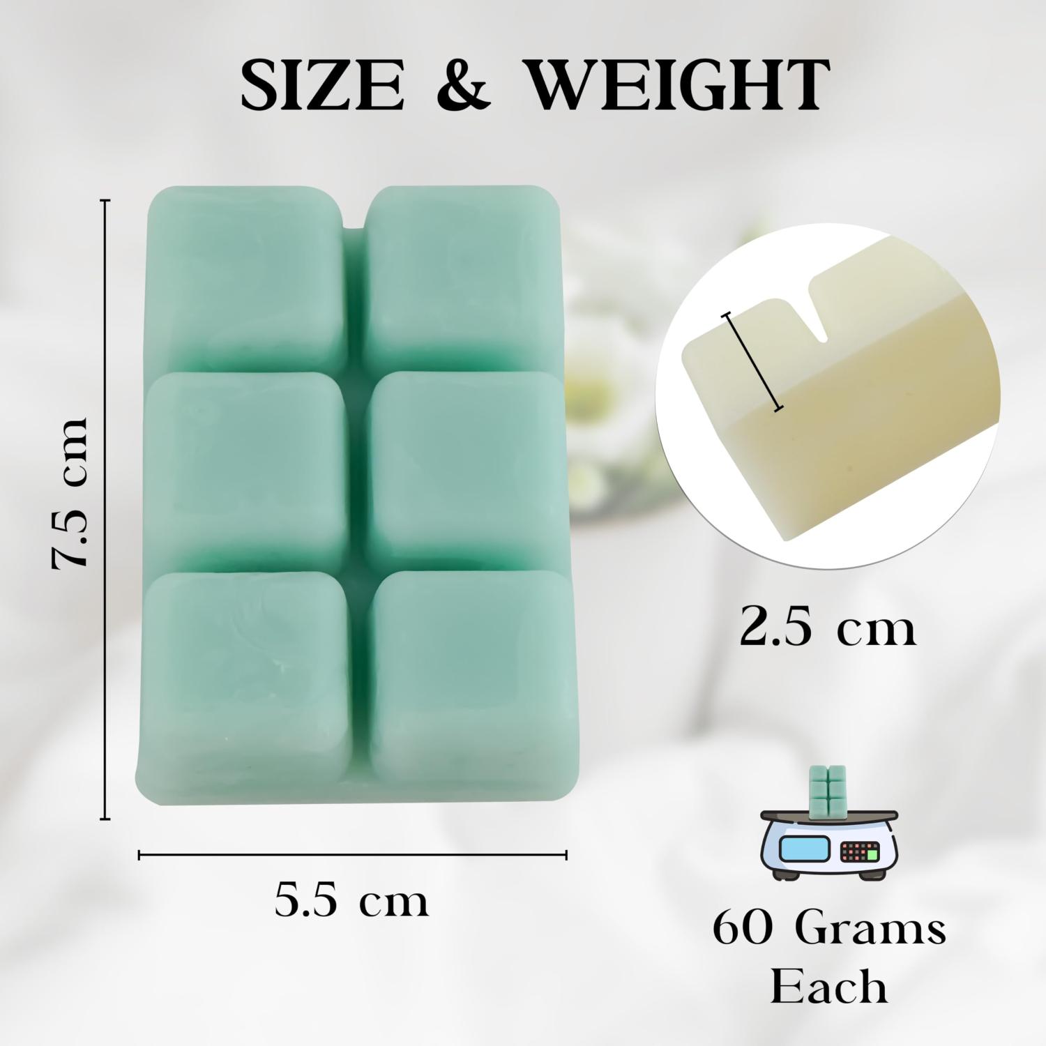 Scented Soy Wax Melts Home Fragrance Cubes Gift Set