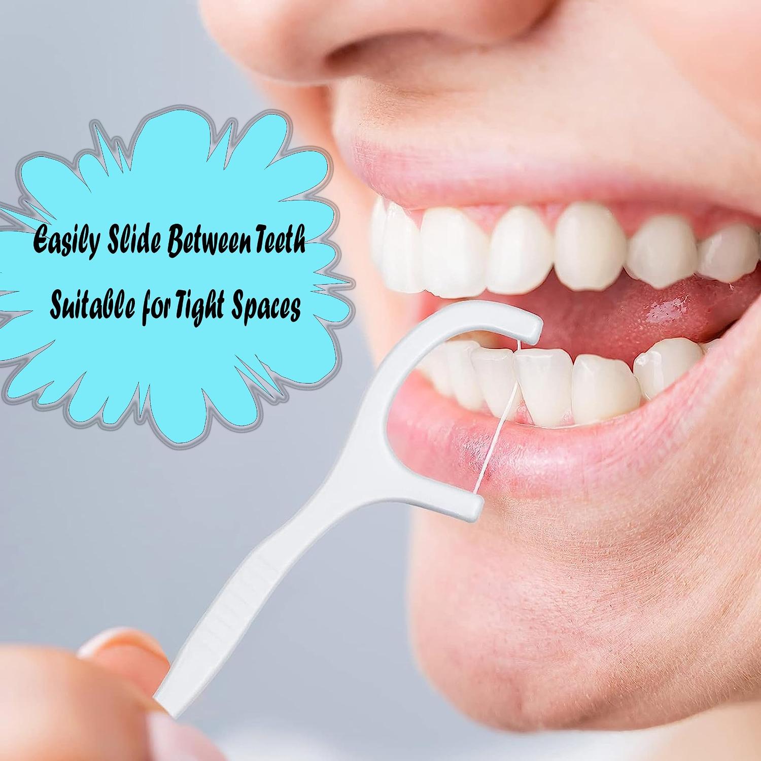 Dental Floss Picks 75pcs Oral Care