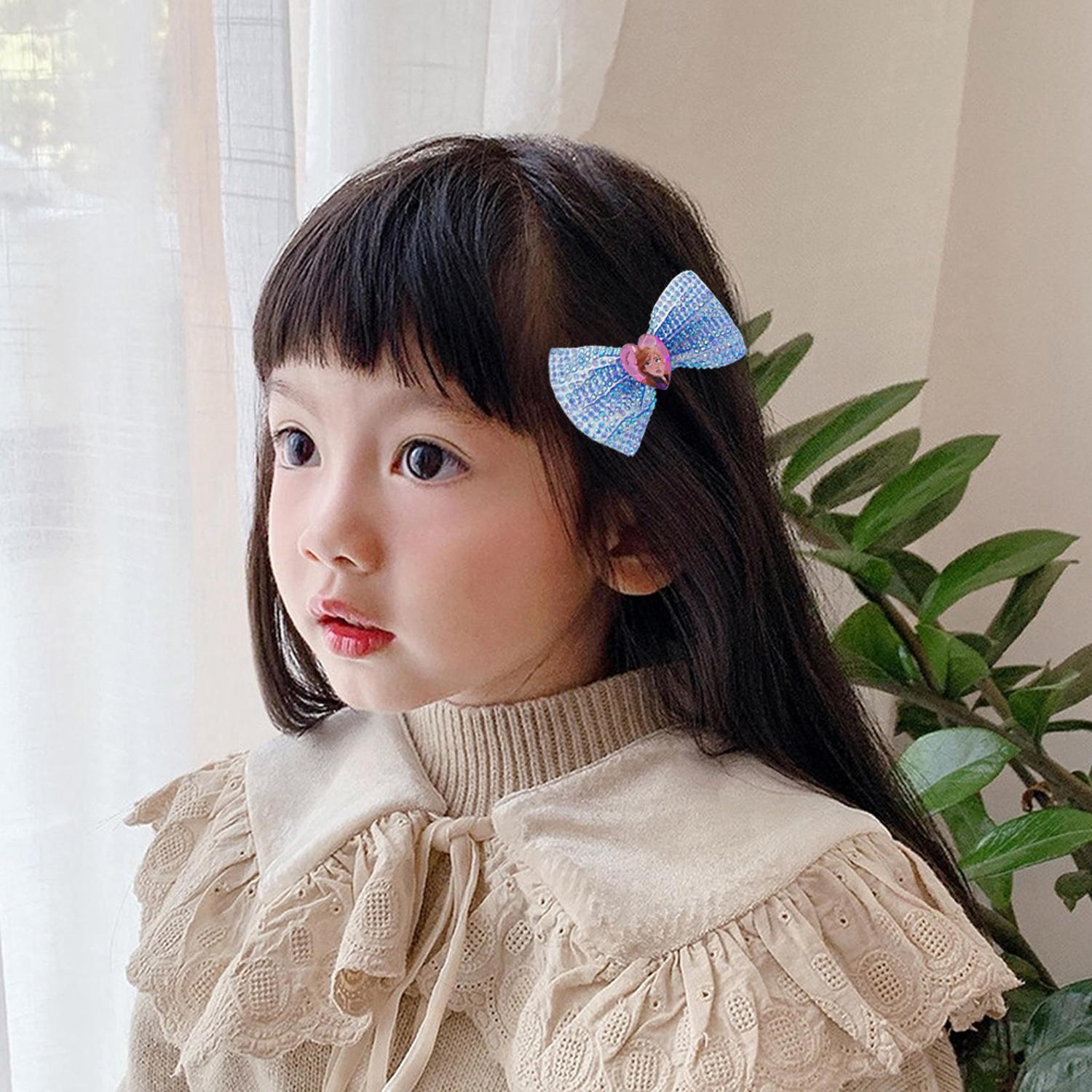 Frozen Hair Bow Clip 1pc