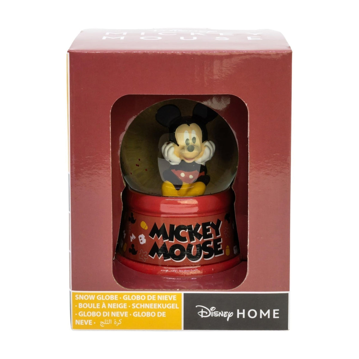 Disney Mickey Mouse Kids Licensed Glass Snow Globe in Gift Box 9.5cm – view 3