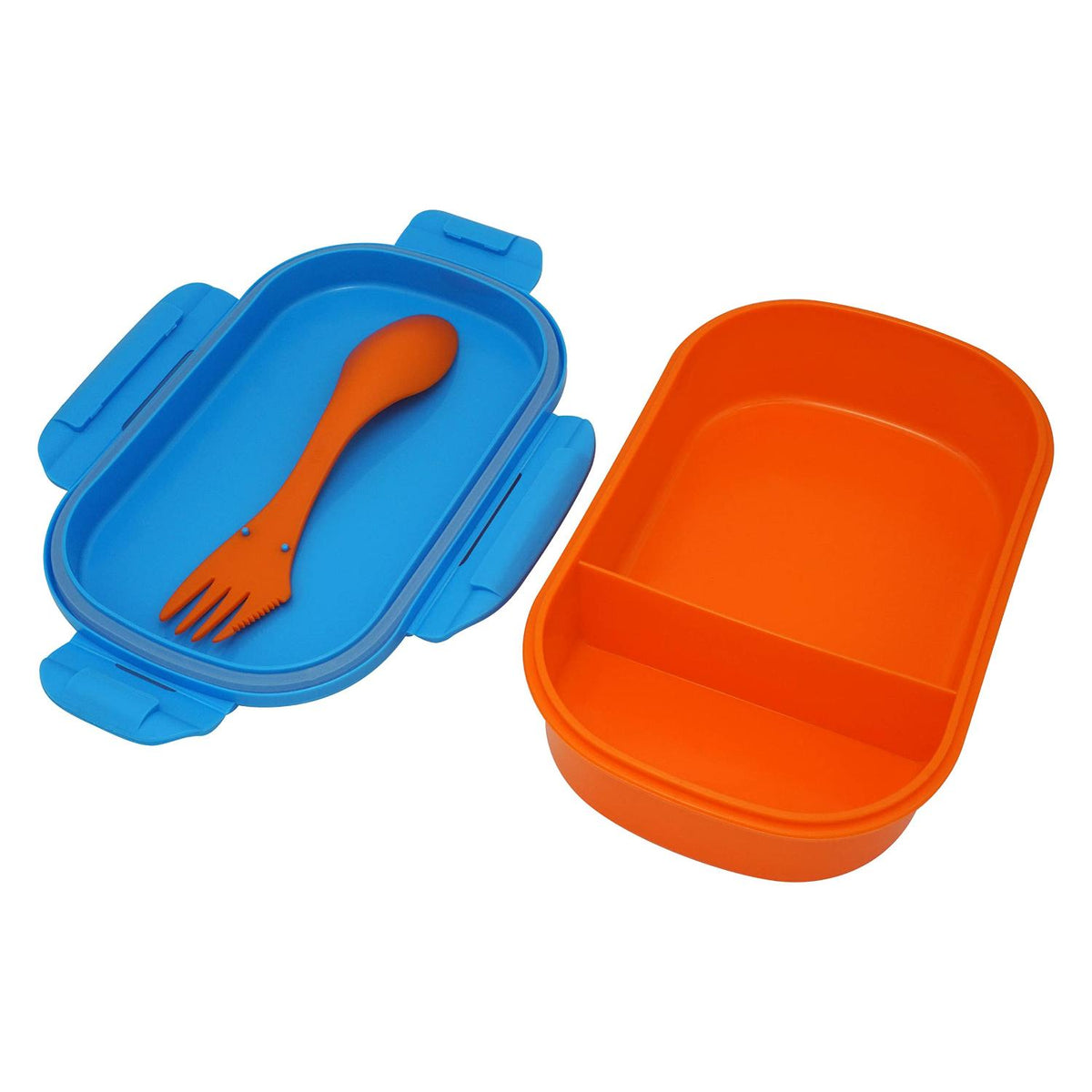 Disney Mickey Mouse Blue Kids Licensed Lunch Box with Cutlery – view 9