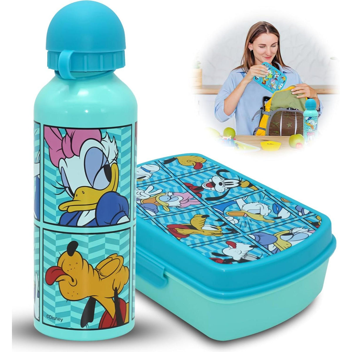 Marvel Spidey Kids Licensed Plastic Lunchbox with Aluminium Water Bottle Set – view 8
