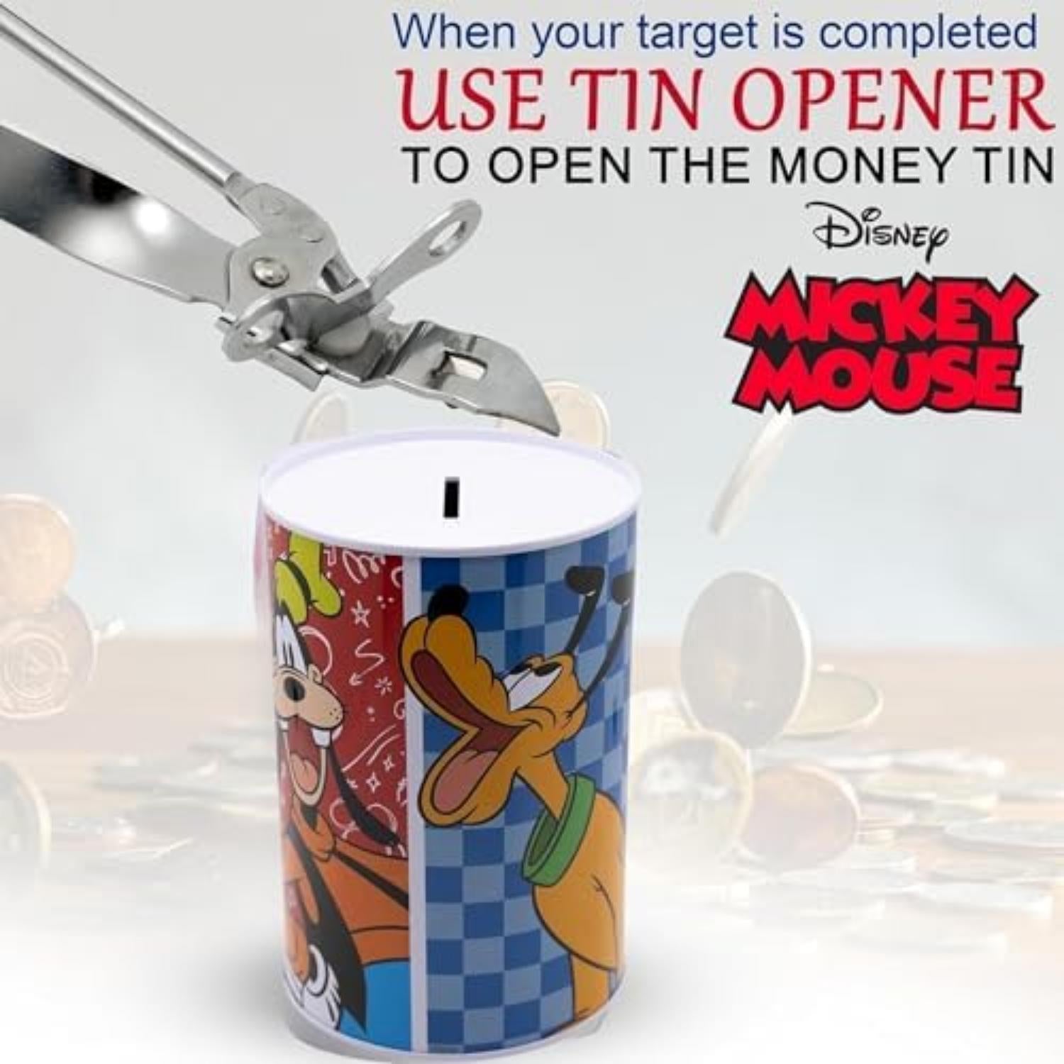 Assorted Character Metallic Money Box for Kids – Coin Savings Bank