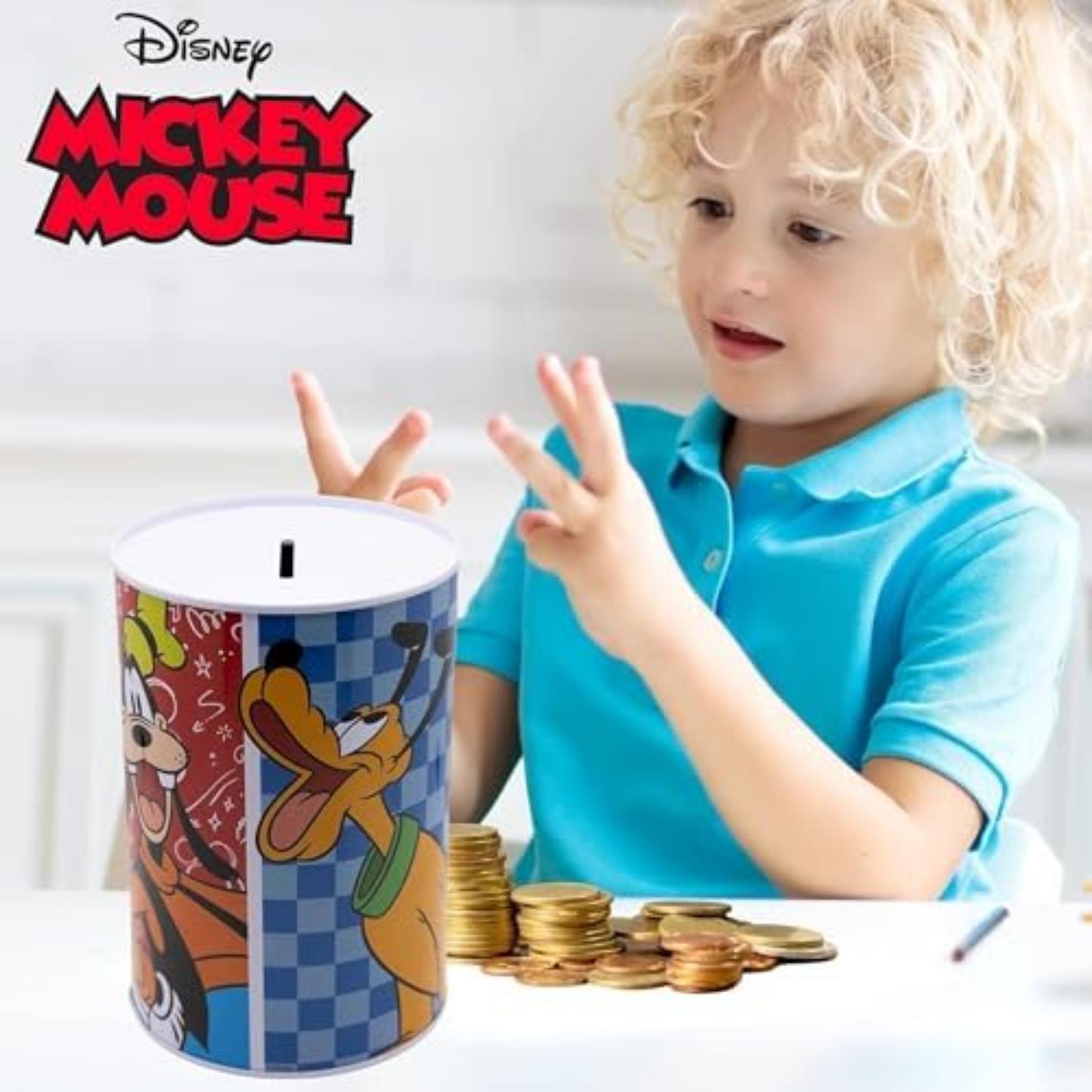 Assorted Character Metallic Money Box for Kids – Coin Savings Bank