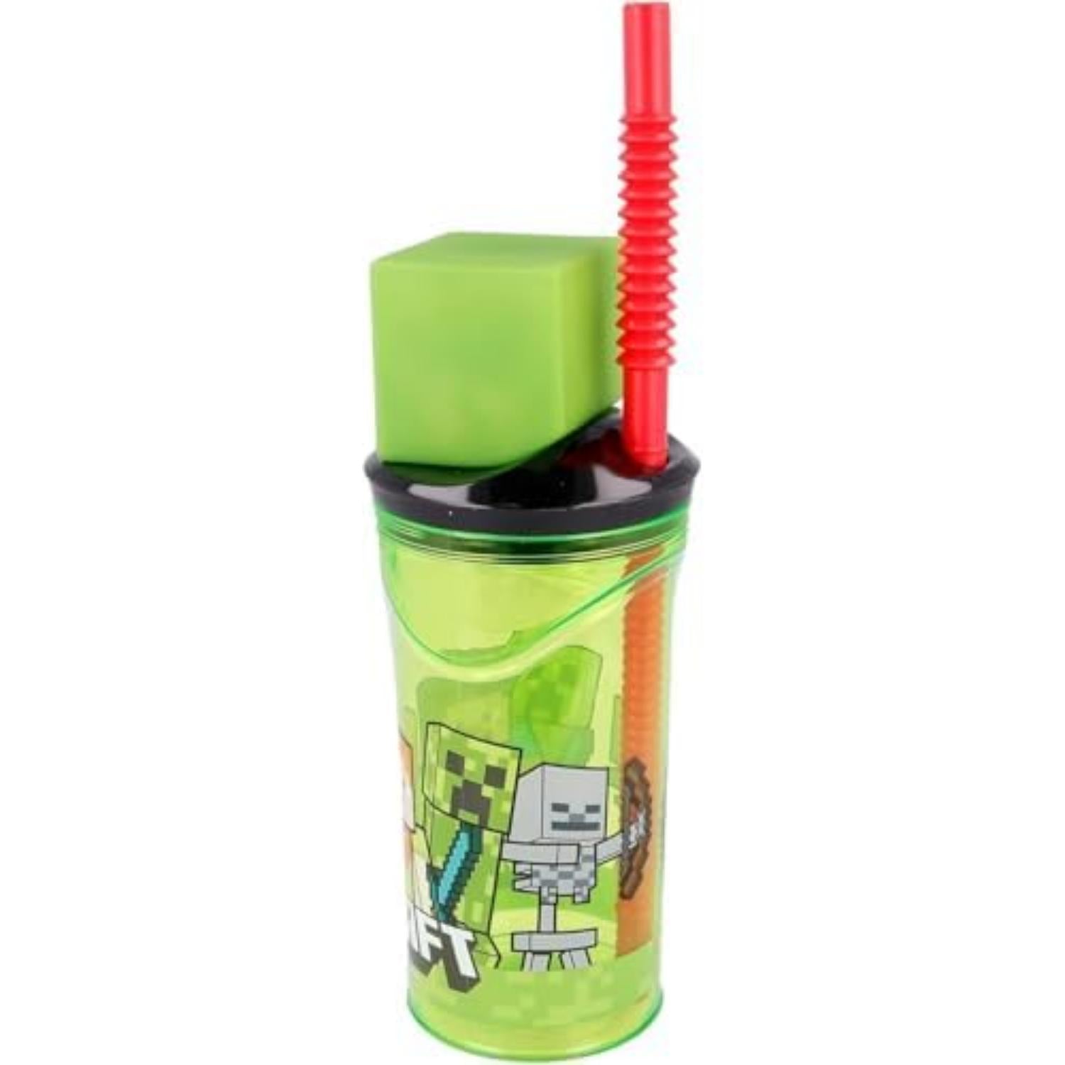3D Figurine Tumbler with Flexible Straw 360ml