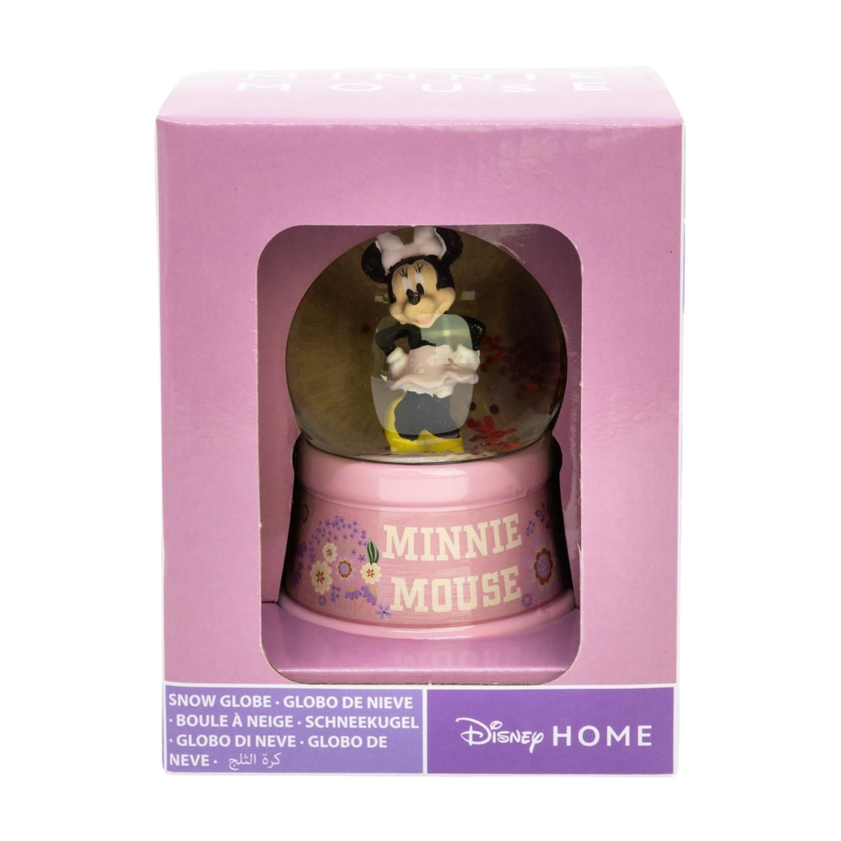 Disney Minnie Mouse Kids Licensed Glass Snow Globe in Gift Box 9.5cm – view 5
