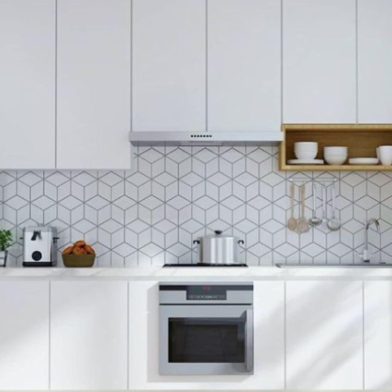 Self-Adhesive Mosaic Wall Tiles Waterproof Peel & Stick Panels