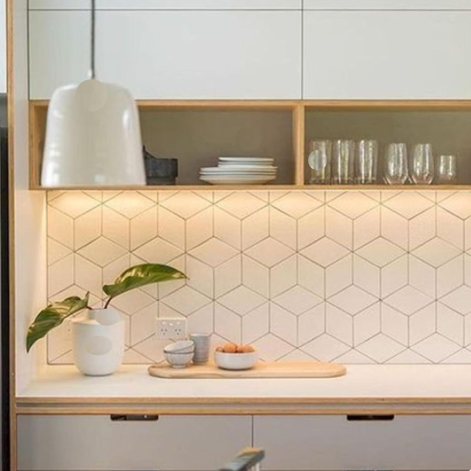 Self-Adhesive Mosaic Wall Tiles Waterproof Peel & Stick Panels