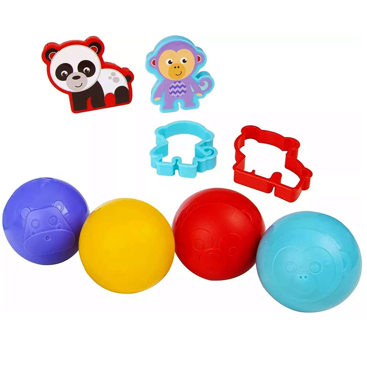 Kids Dough Dots Backpack Creative Playset 9 Piece Set - Panda – view 4