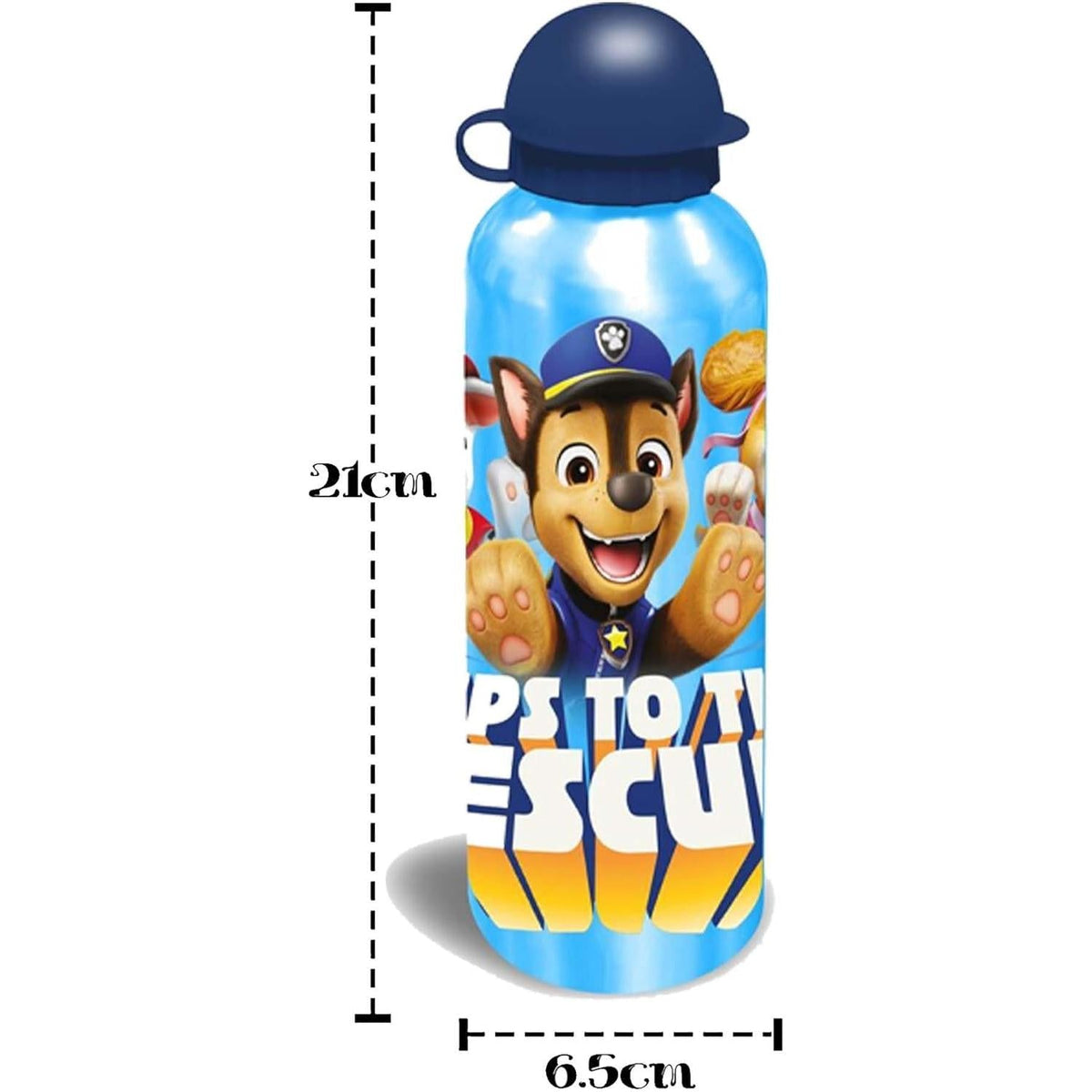 PAW Patrol Kids Licensed Plastic Lunchbox with Aluminium Water Bottle Set – view 2