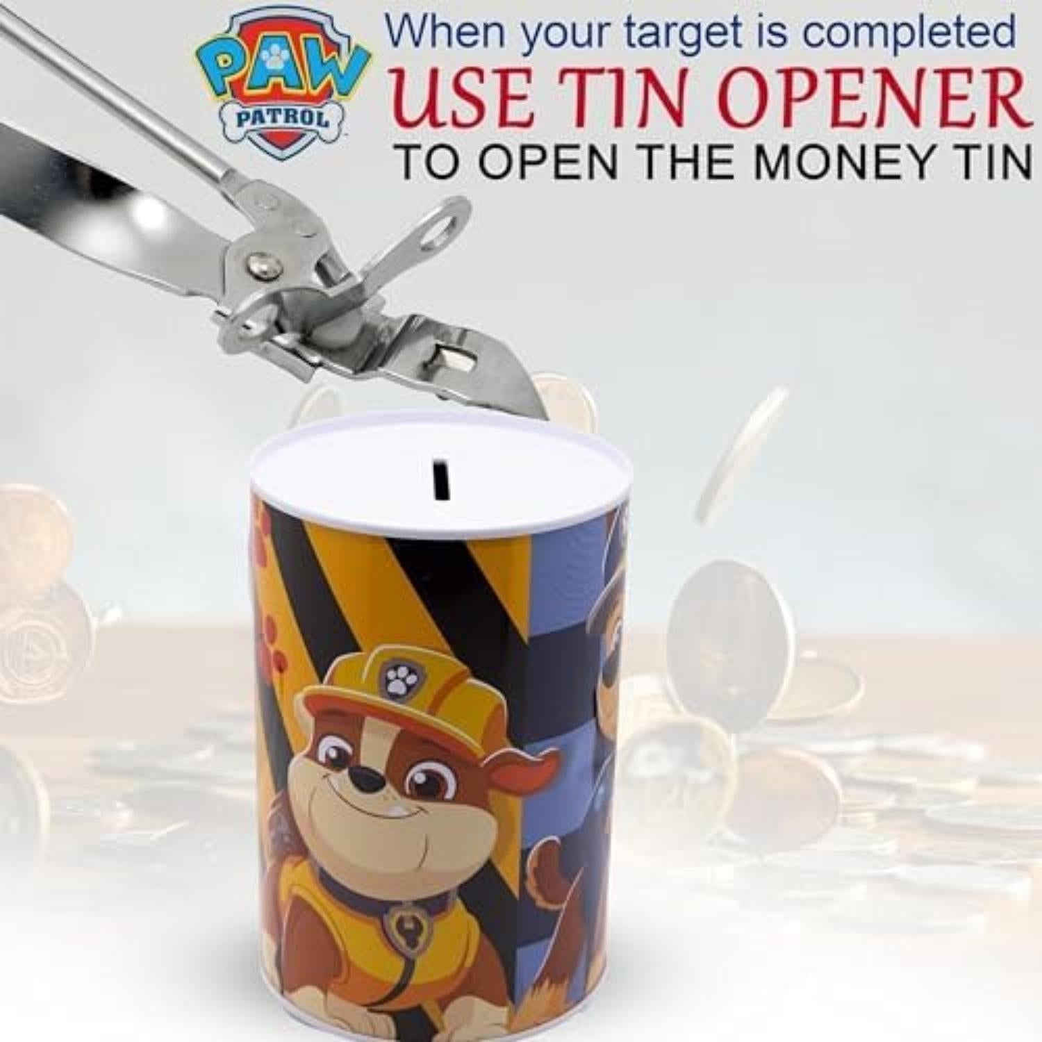 Assorted Character Metallic Money Box for Kids – Coin Savings Bank