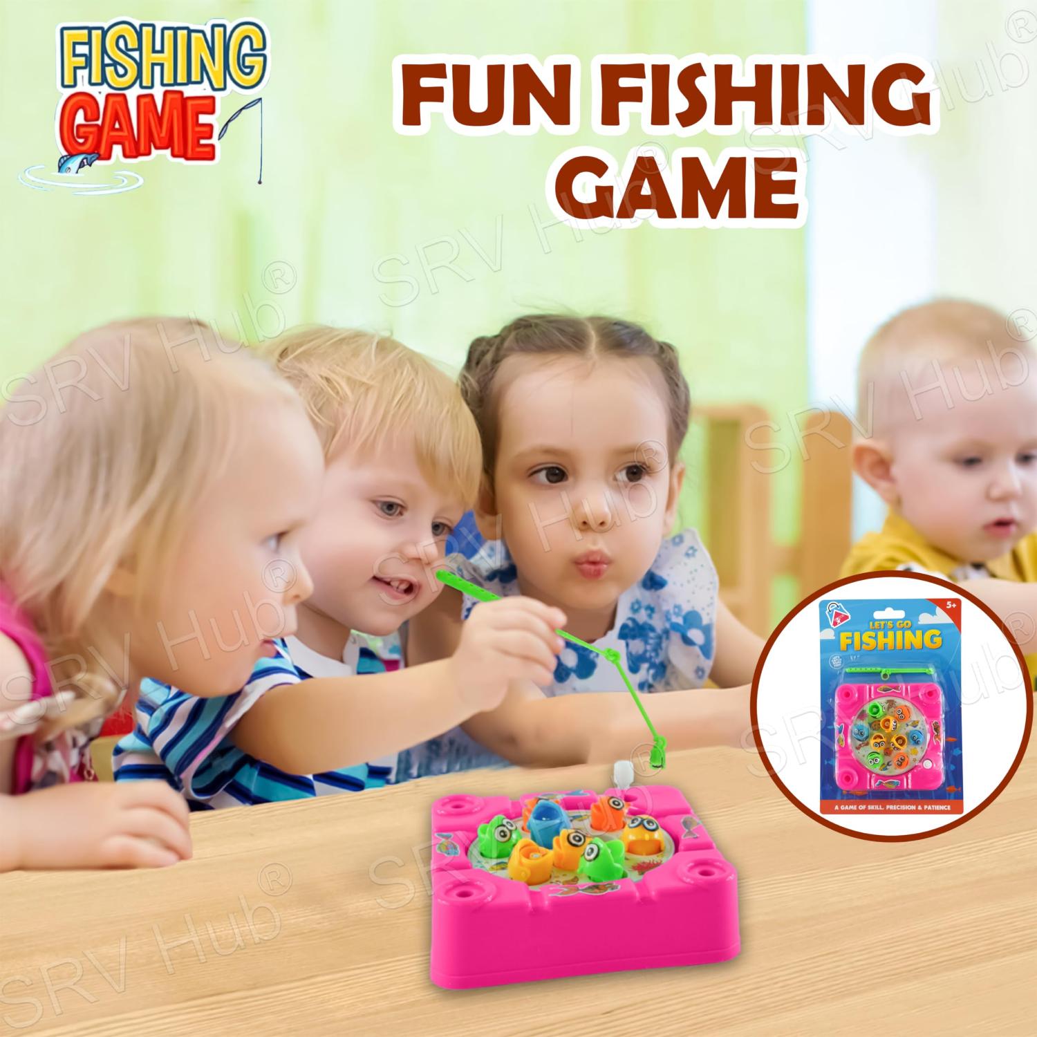 10cm Plastic Let's Go Fishing Game