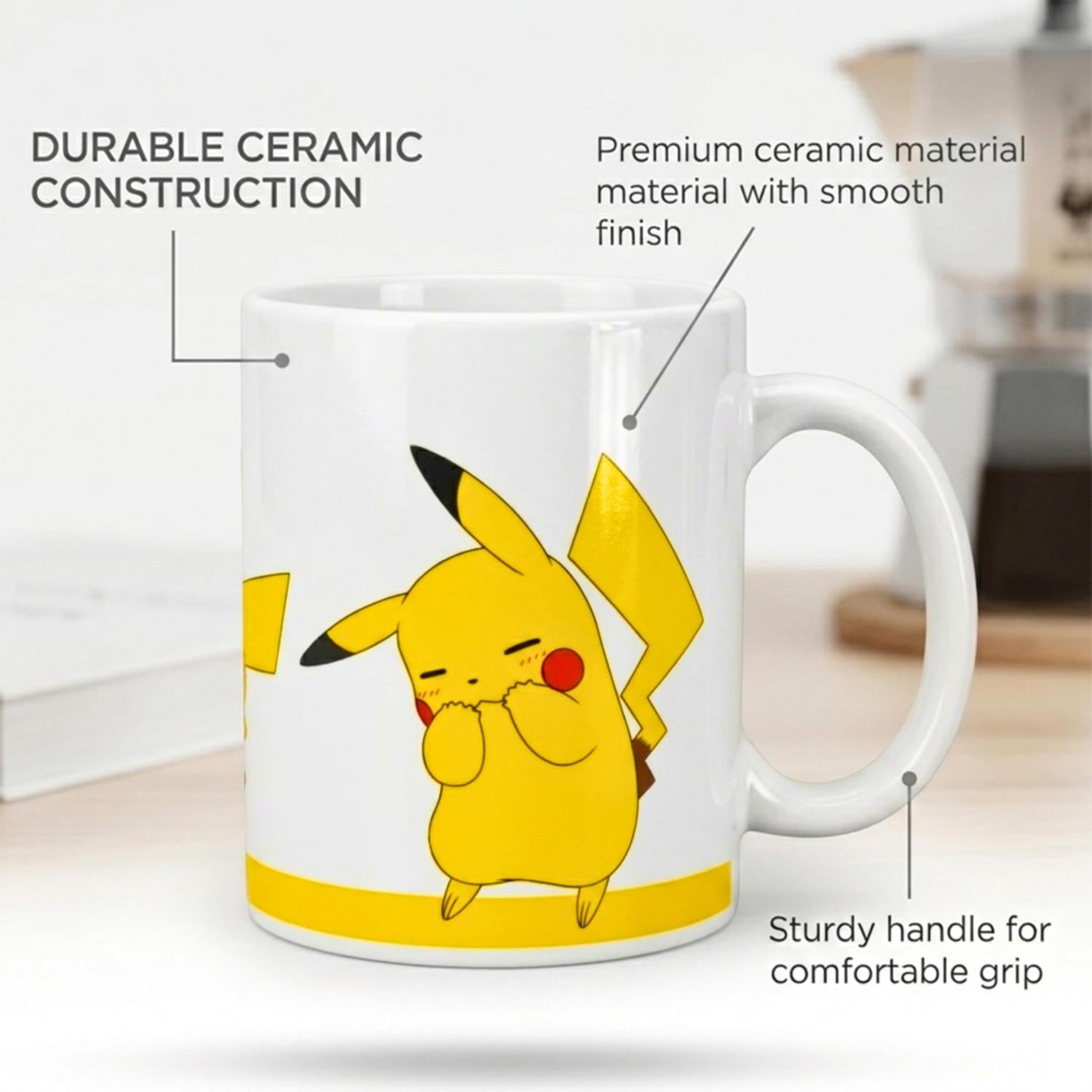 Character Ceramic Mug 11oz in Gift Box – 325ml Coffee Tea Mug for Home, Office & Gift Giving