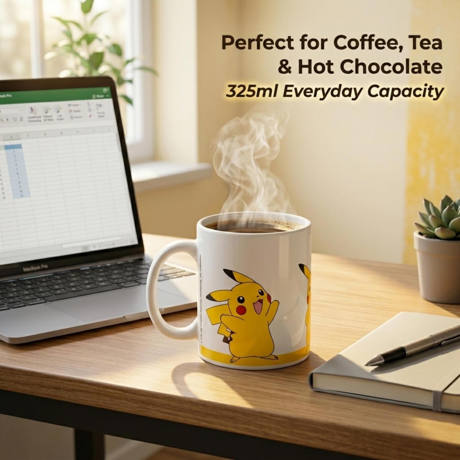 Character Ceramic Mug 11oz in Gift Box – 325ml Coffee Tea Mug for Home, Office & Gift Giving