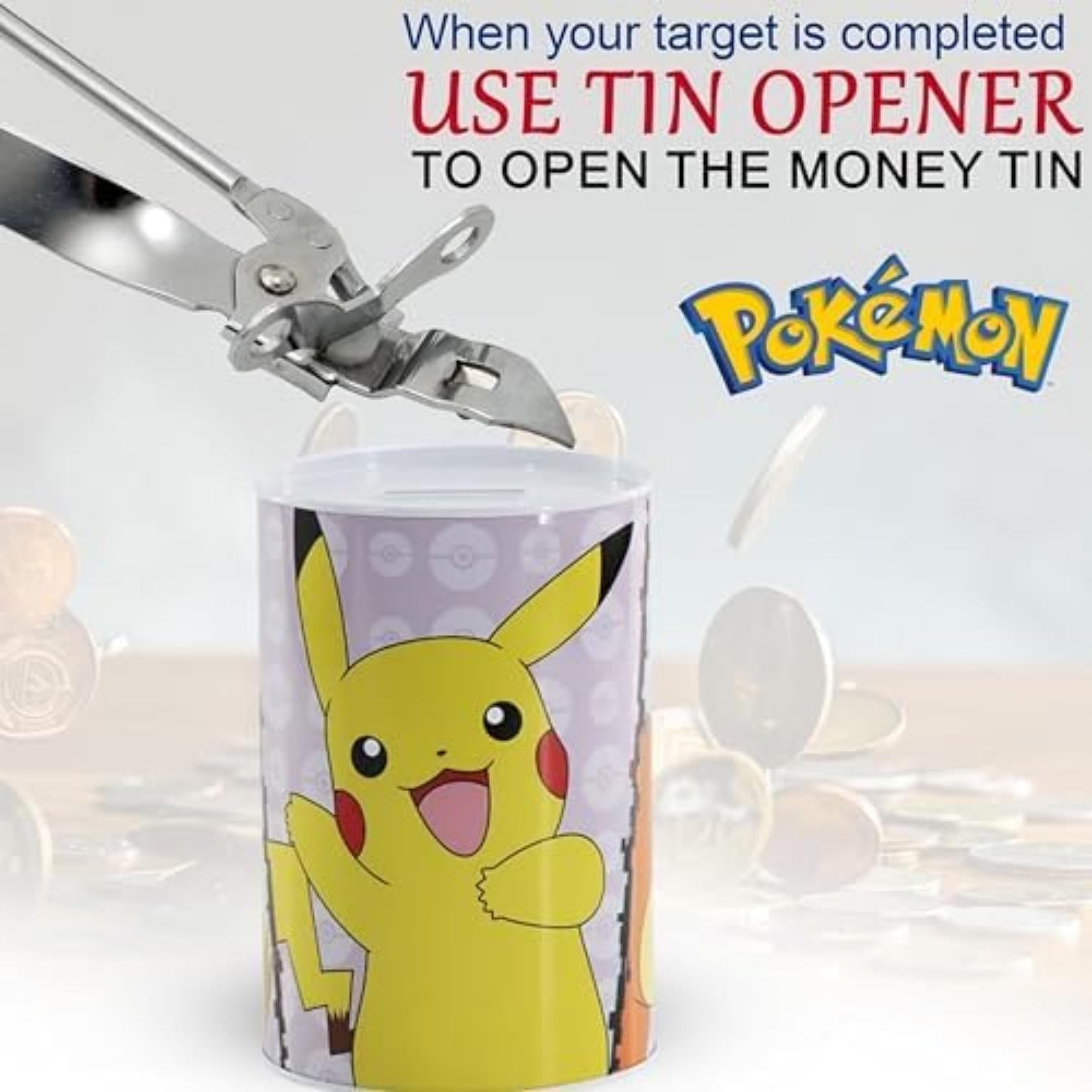 Assorted Character Metallic Money Box for Kids – Coin Savings Bank