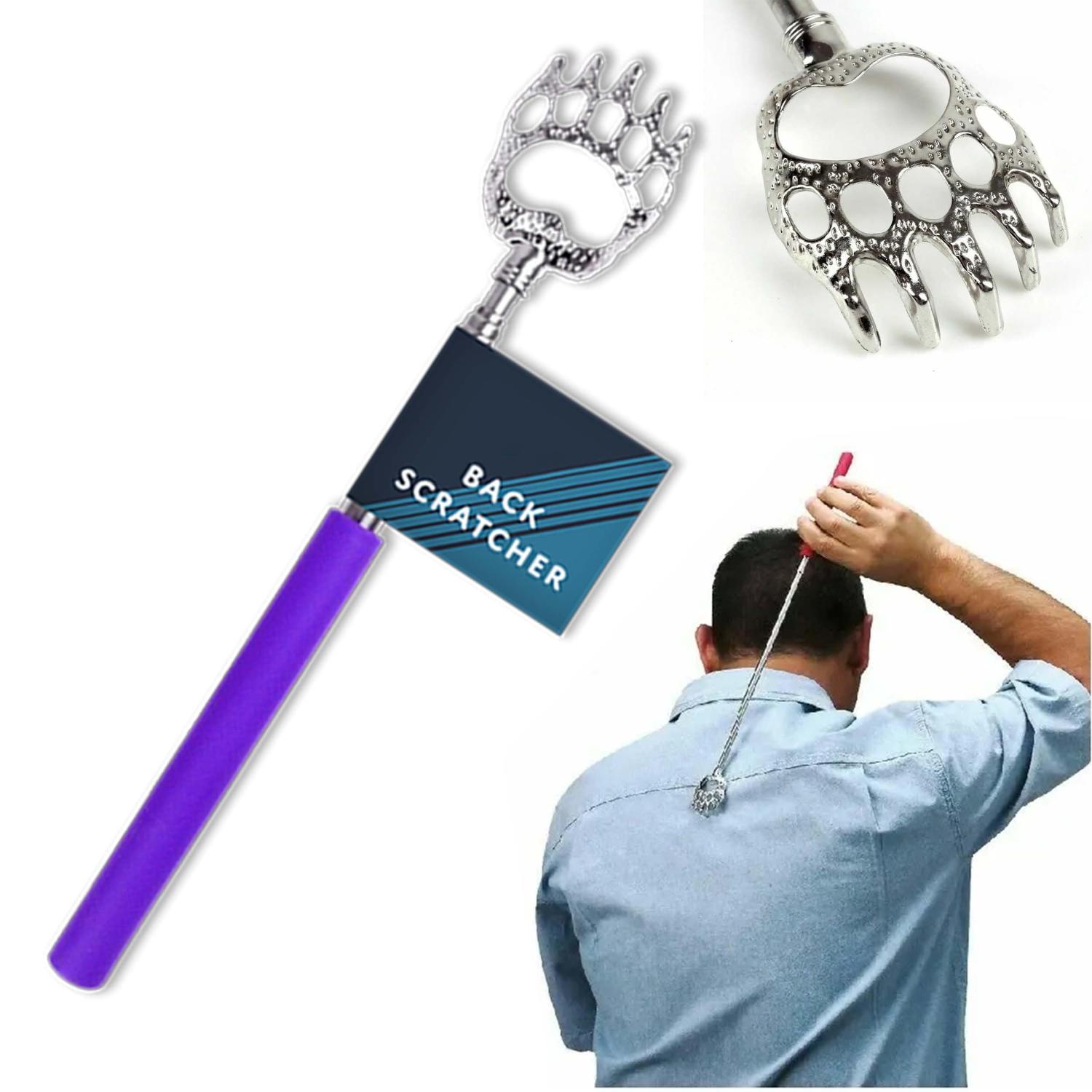 Extendable Back Scratcher Telescopic Bear Claw Itch Reliever