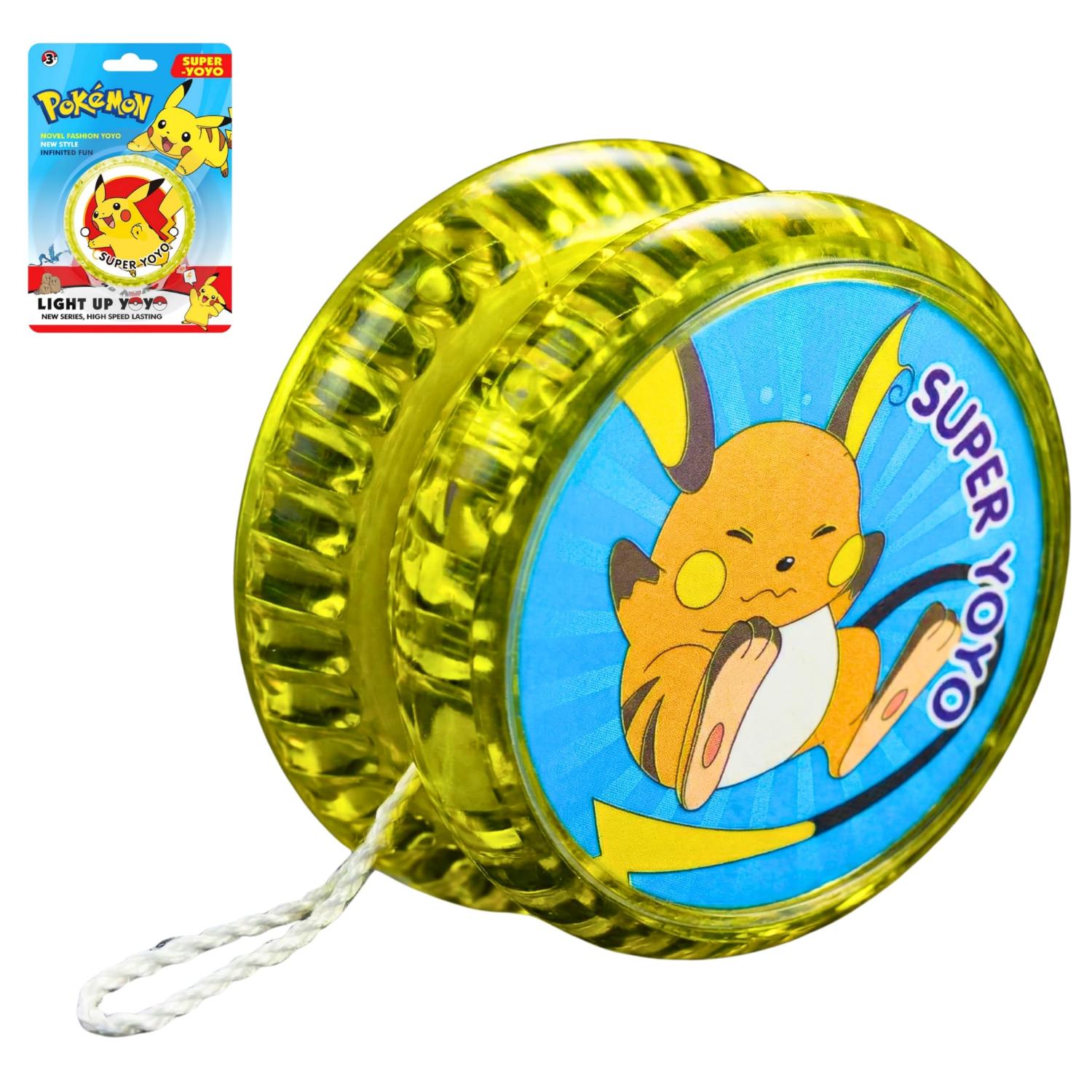 5.5cm Pokemon LED Light-Up YoYo Toys for Kids – Assorted