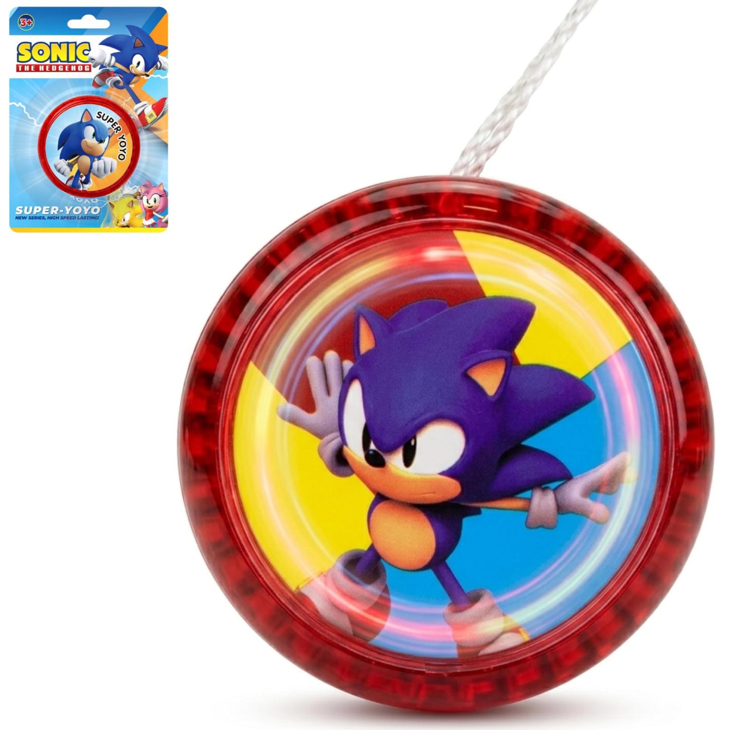 5.5cm Sonic the Hedgehog LED Light-Up YoYo Toys for Kids