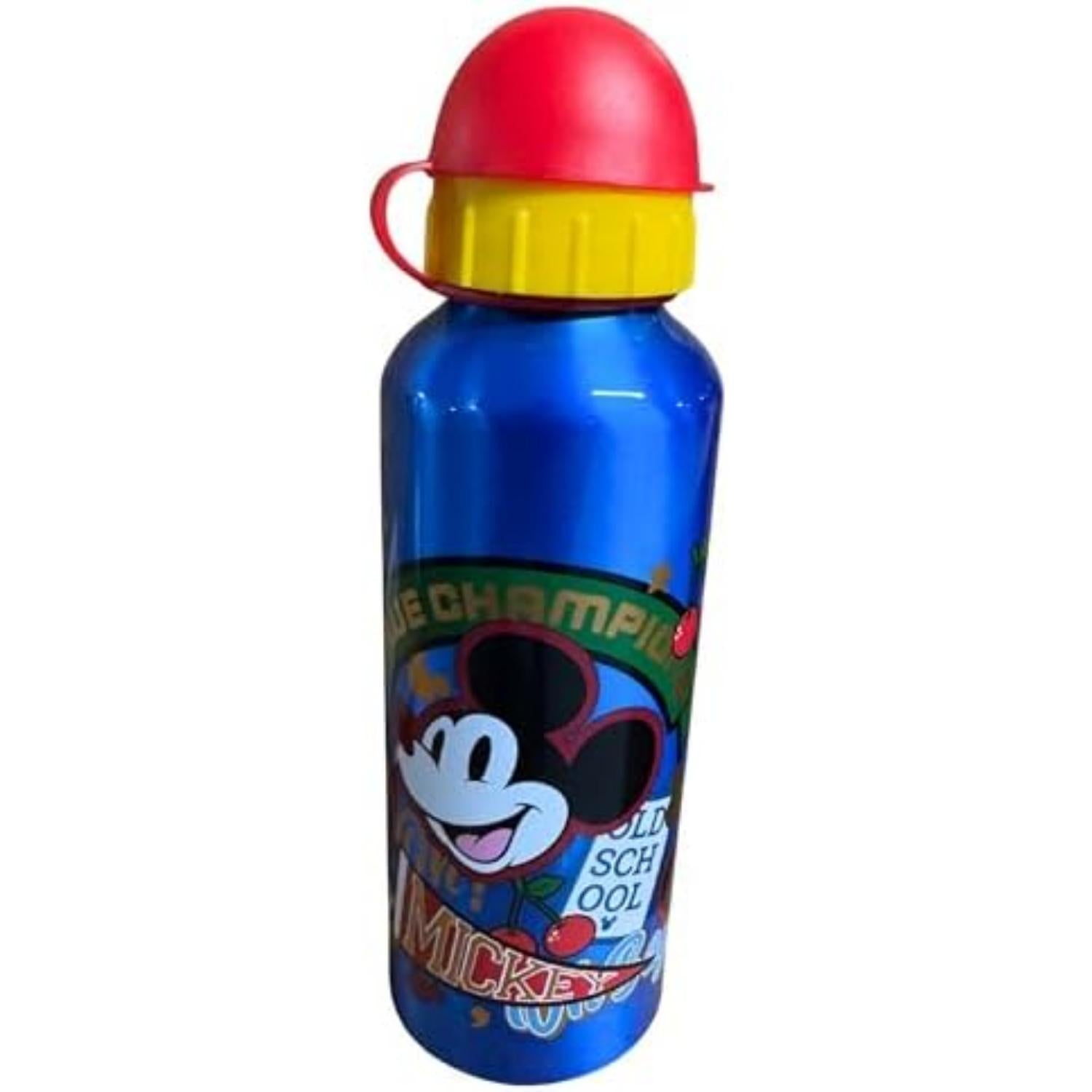 Assorted Character Aluminium Water Bottle 530ml – Lightweight Drinks Bottle for Kids, School, Sports & Travel