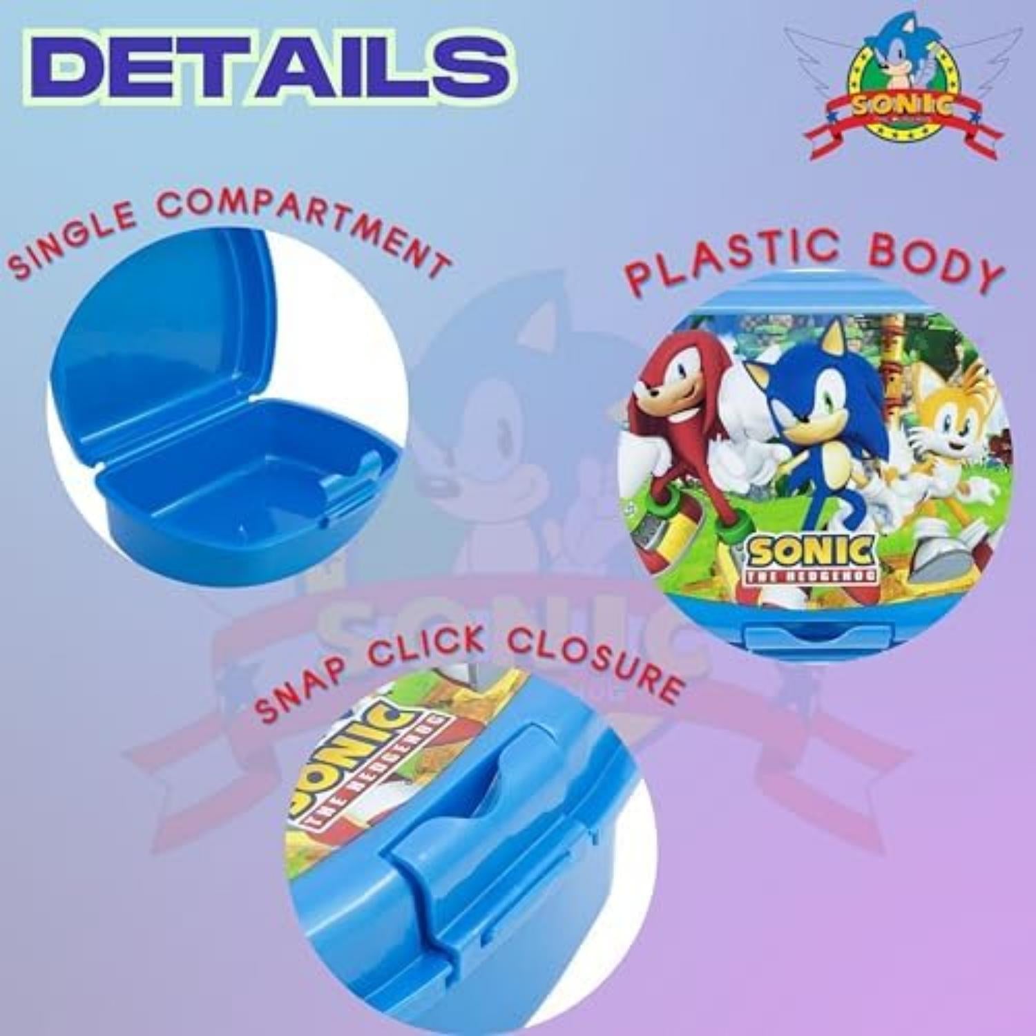 Assorted Character Urban Sandwich Box for Kids – Lunch Container for School, Travel & Snacks