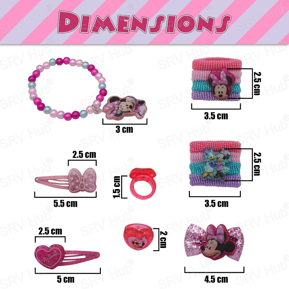 Minnie Mouse Hair Accessories 14 Pack
