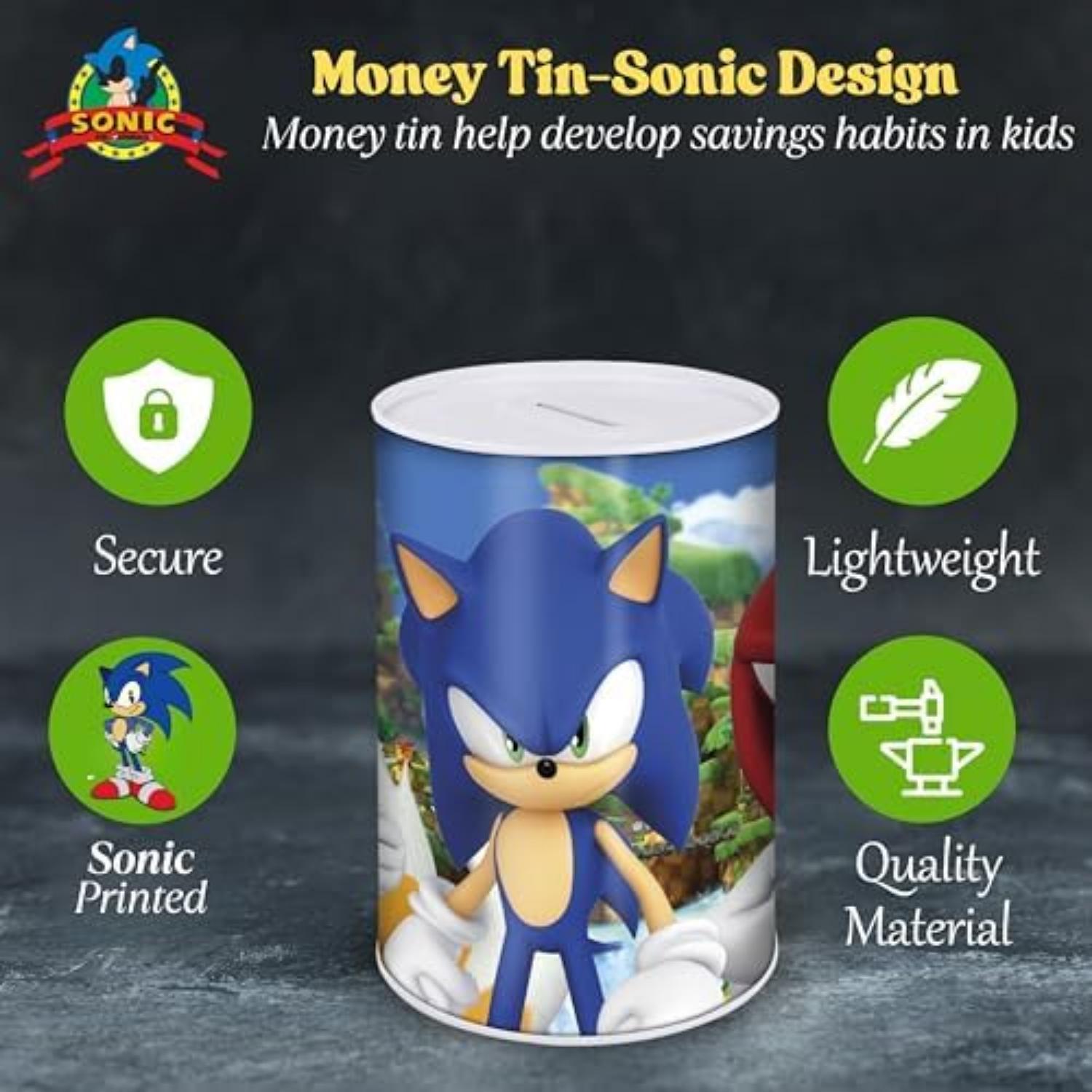 Assorted Character Metallic Money Box for Kids – Coin Savings Bank