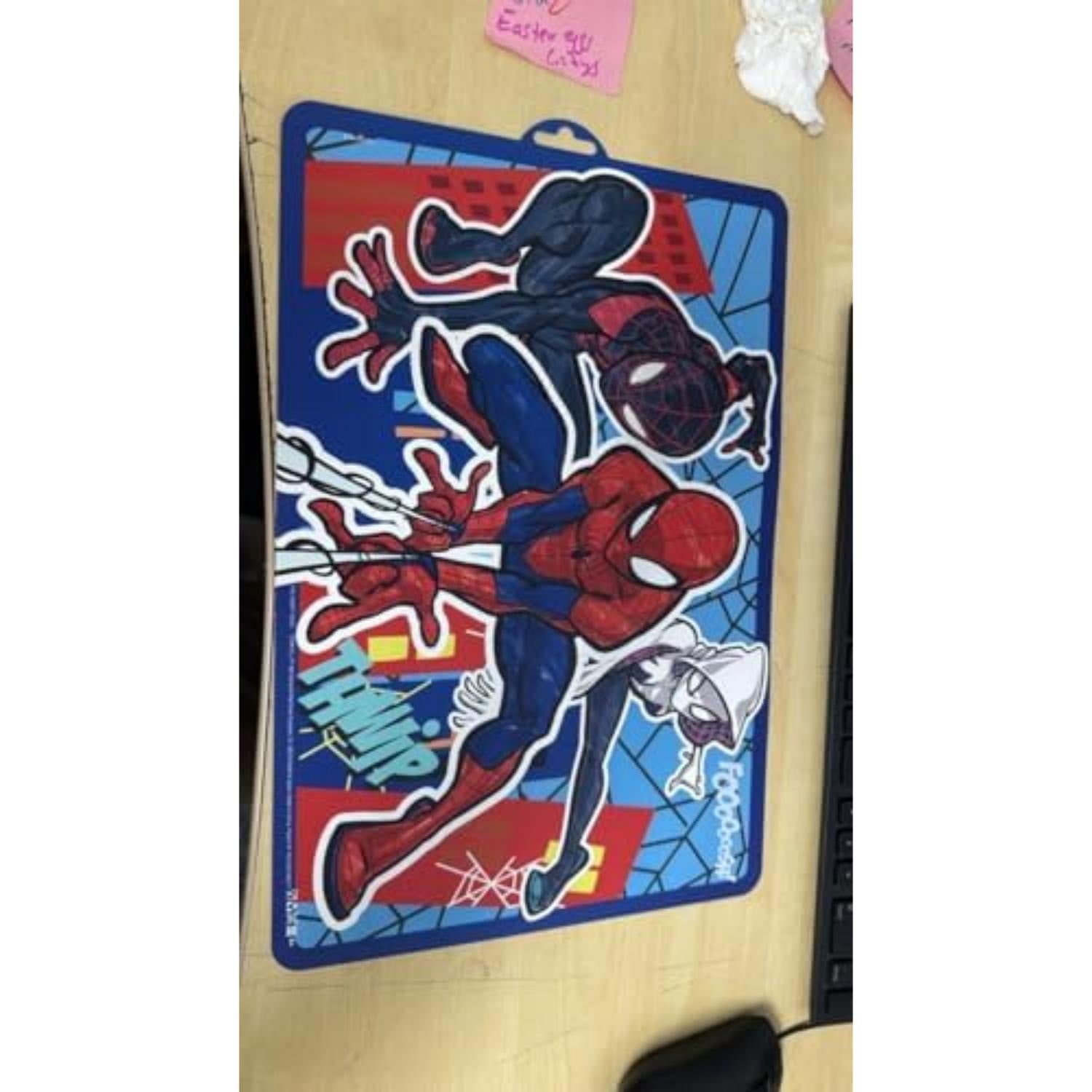 Character Kids Placemat 28.5 x 41.5cm – Durable Easy-Clean Table Mat for Mealtimes, Crafts & Activities