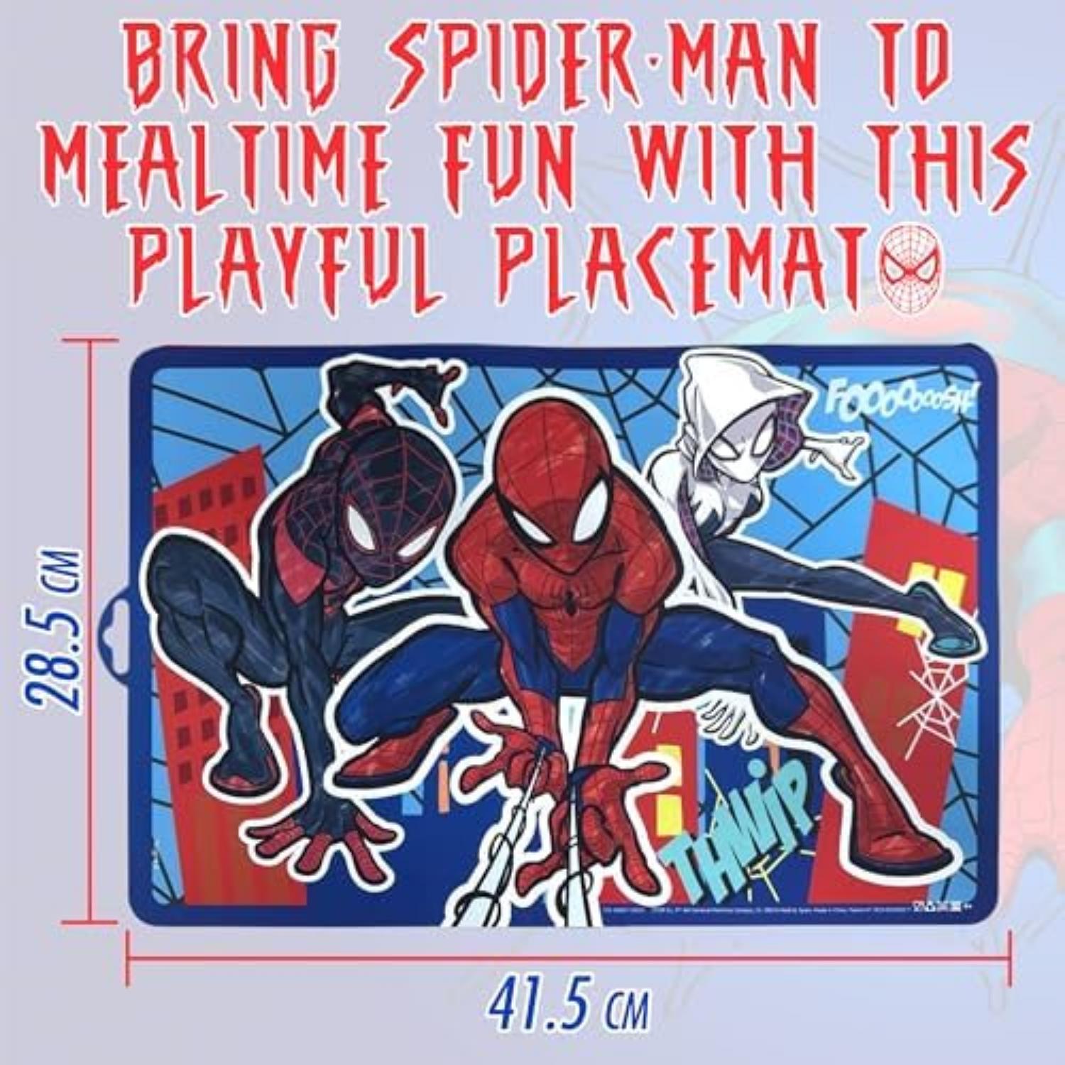 Character Kids Placemat 28.5 x 41.5cm – Durable Easy-Clean Table Mat for Mealtimes, Crafts & Activities