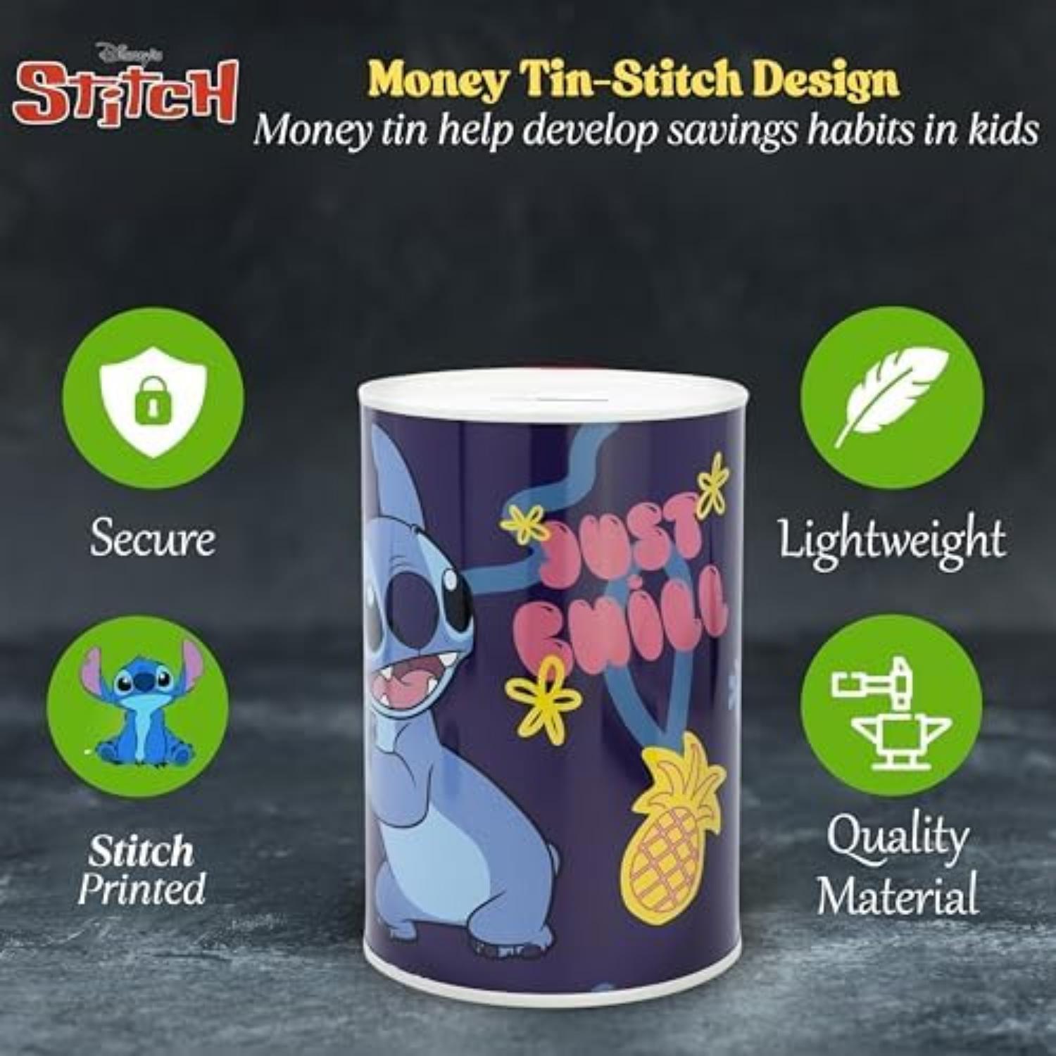 Assorted Character Metallic Money Box for Kids – Coin Savings Bank
