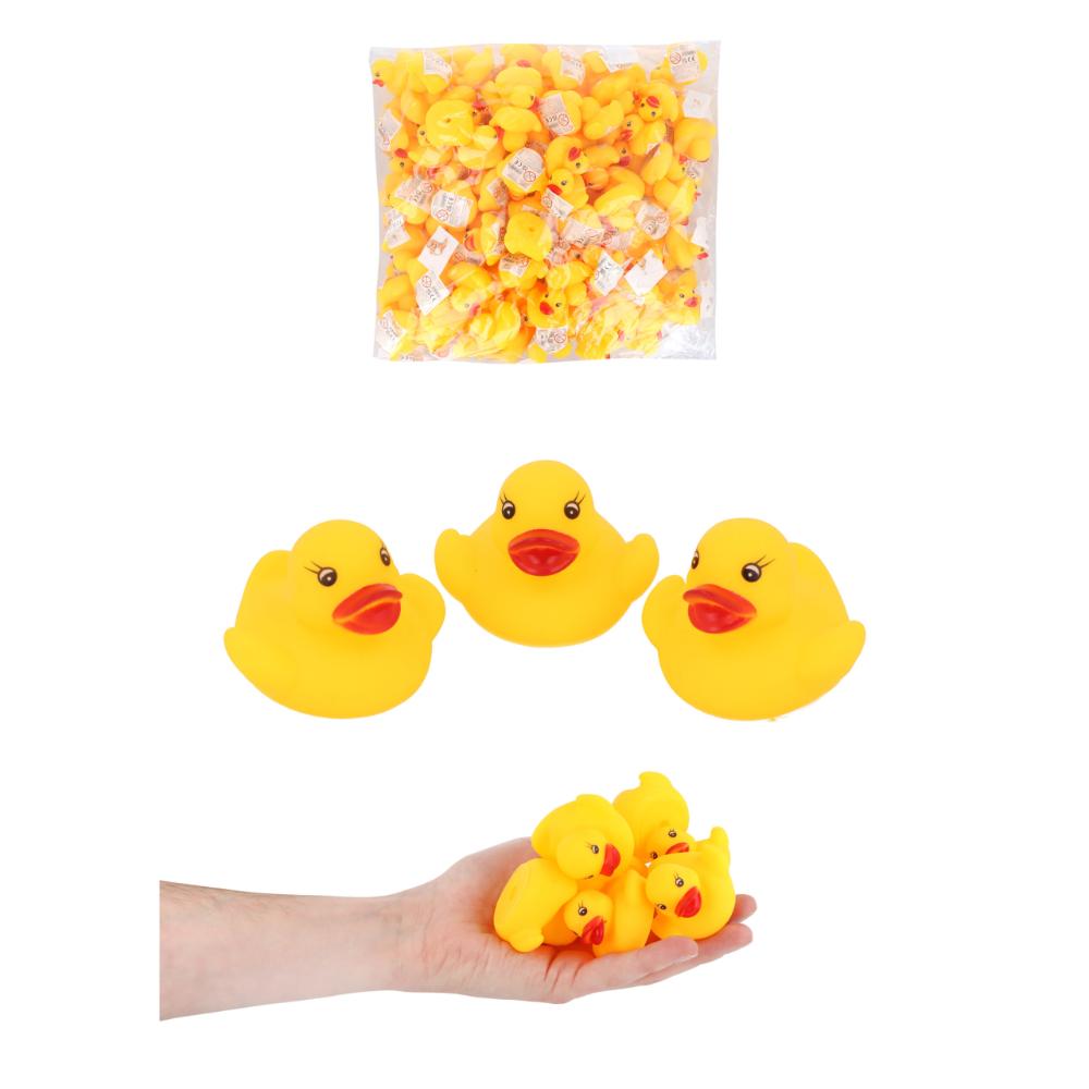 1x Yellow Squeaky Bath Duck 5cm