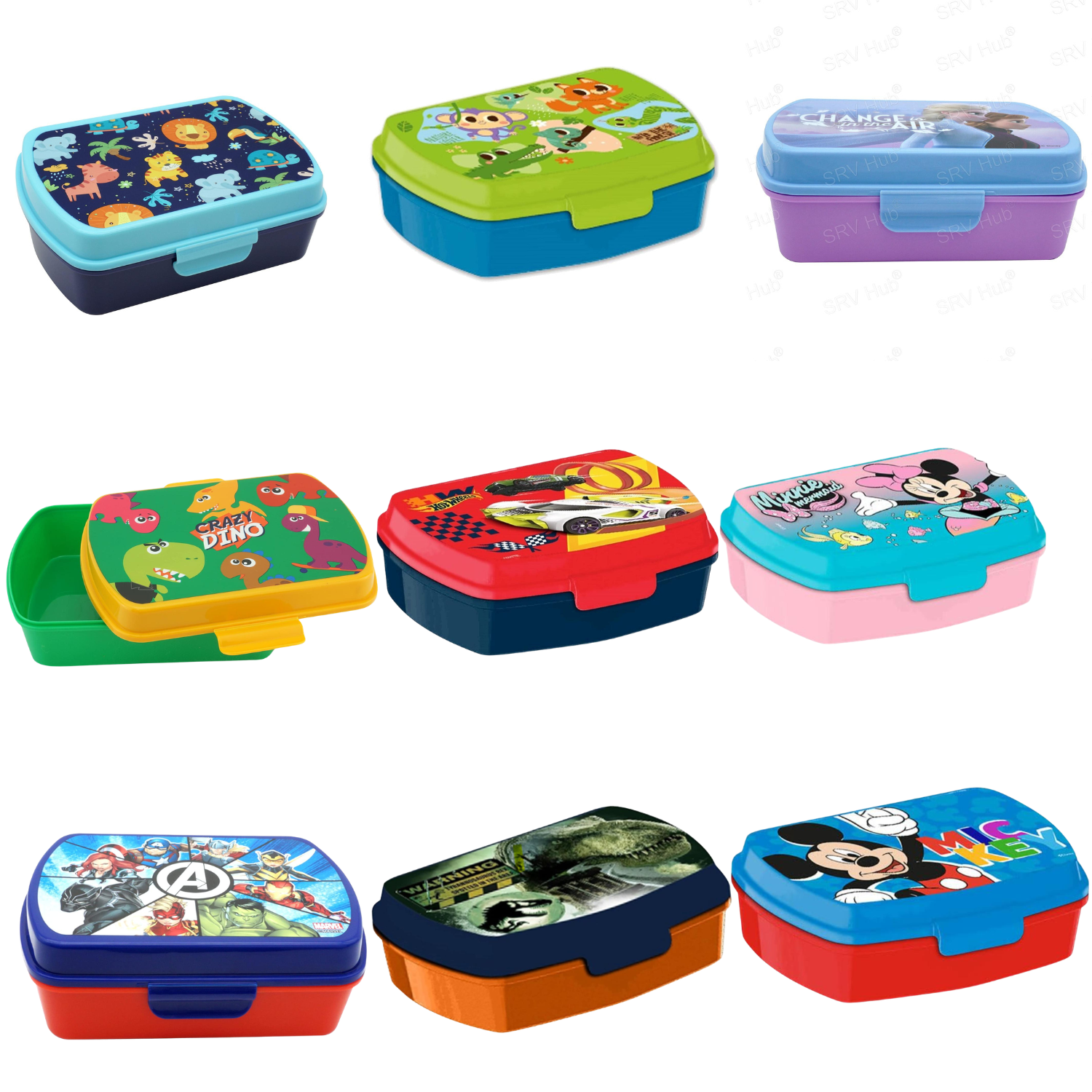 Kids Lunch Boxes 1pc