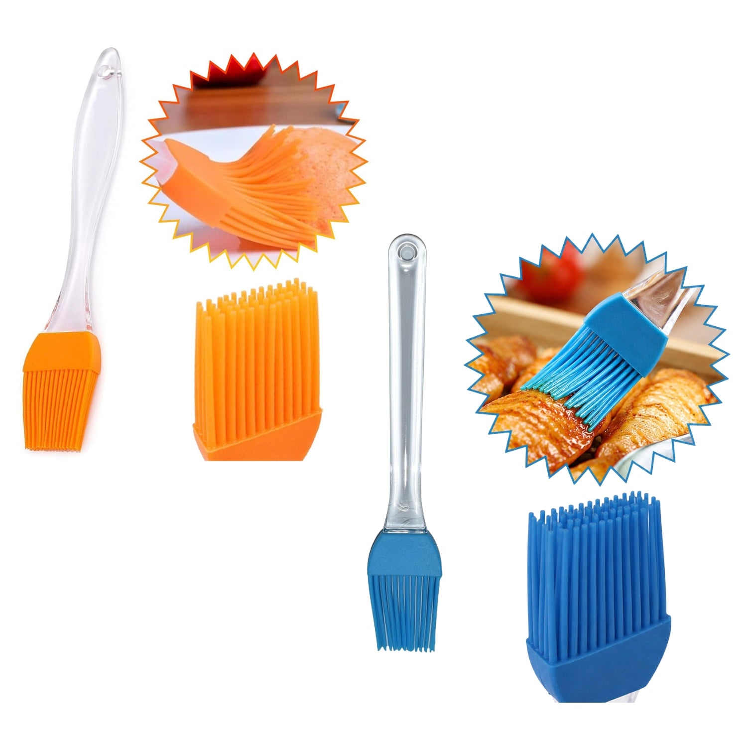 Silicone Pastry Brush Food Grade Oil & Basting Brush