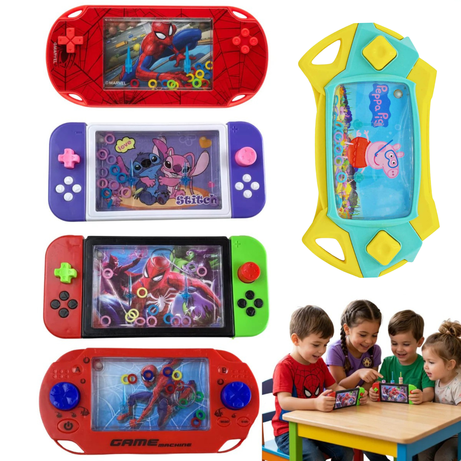 Licensed Water Ring Game Toys