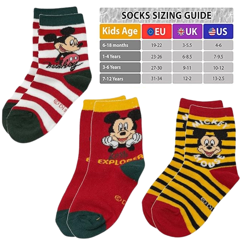 Mickey Mouse Socks