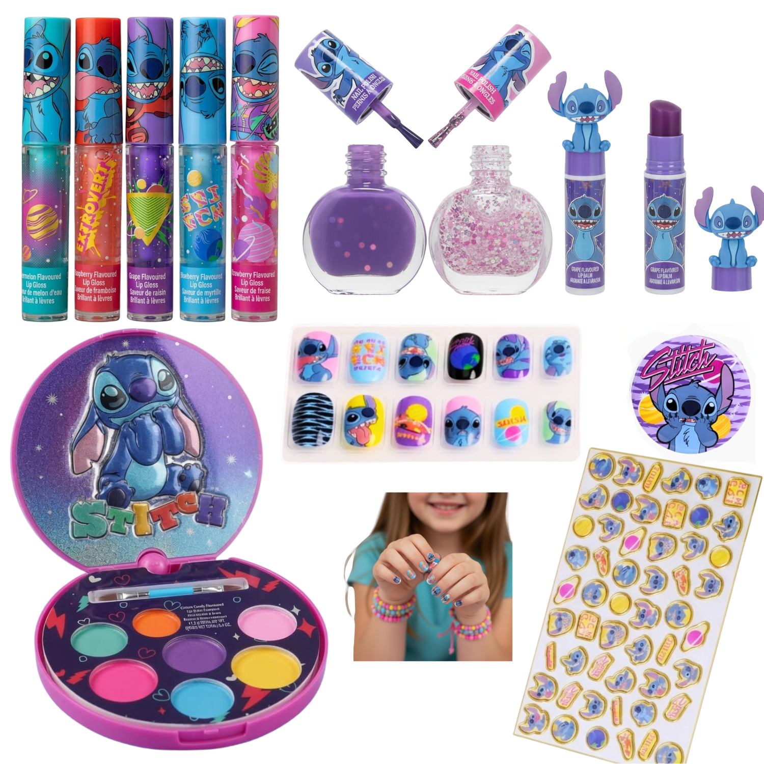 Disney Stitch Kids Beauty Gift Set