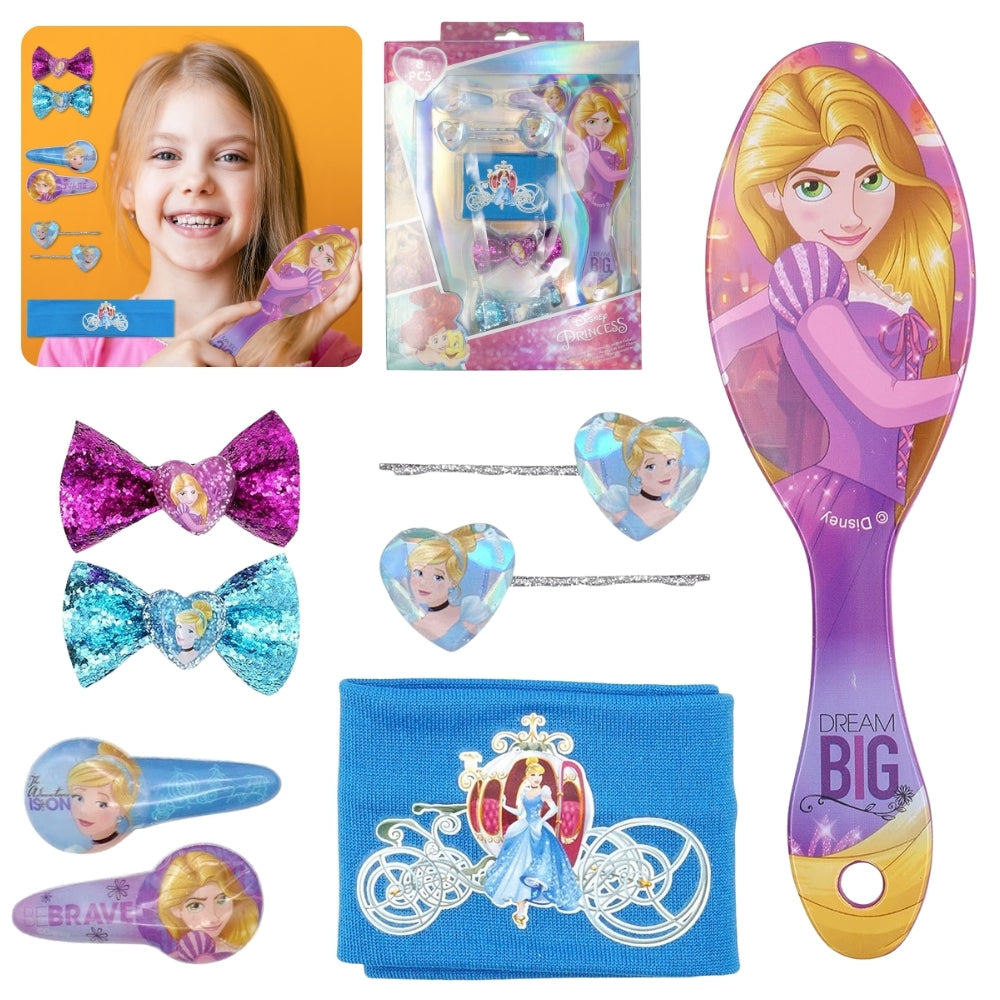 Disney Princess Hair Accessories 8 Pack